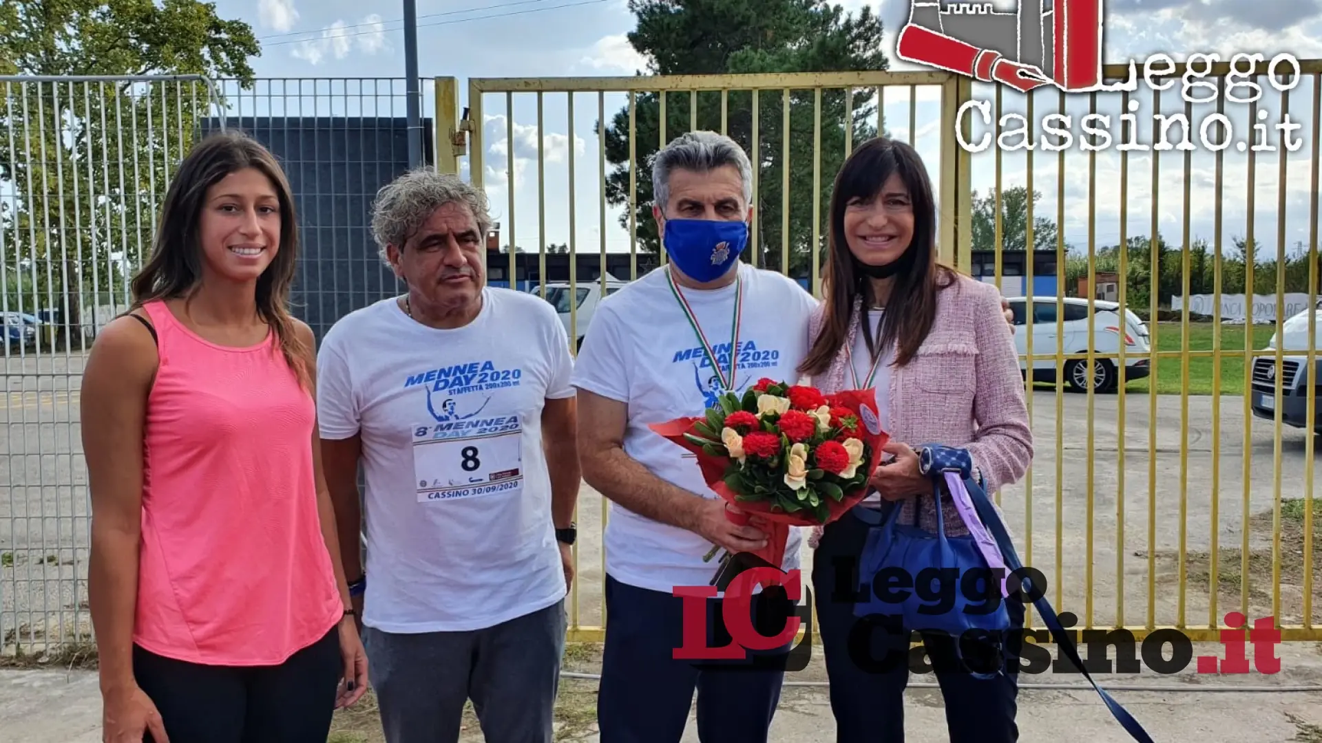 [VIDEO E FOTO GALLERY] Mennea Day, la moglie di Pietro apre la staffetta: «Un'emozione essere a Cassino, bellissimi ricordi»