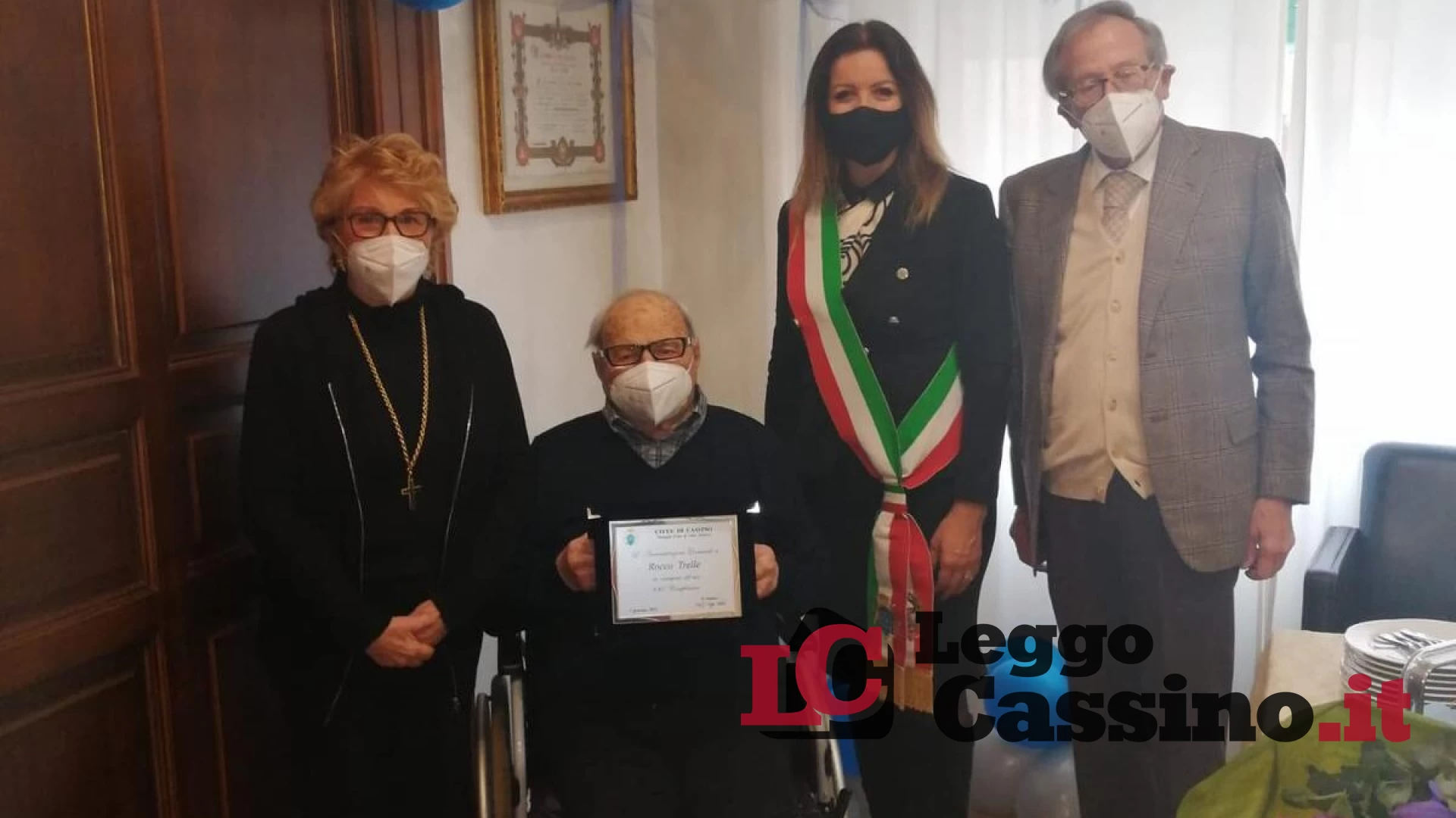 Caira in festa: Rocco Trelle compie cento anni