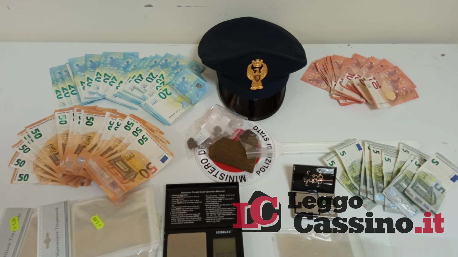 Spacciatore arrestato alla stazione di Cassino
