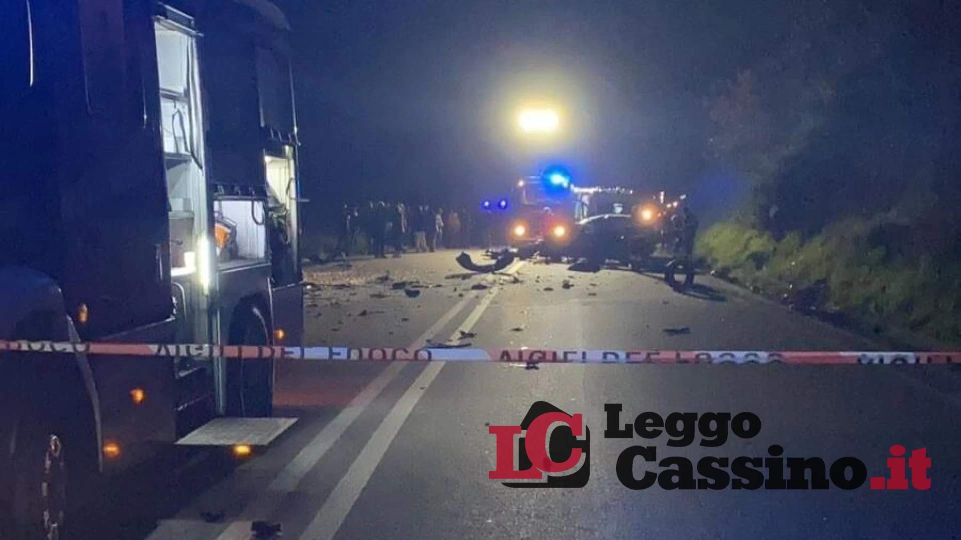 Incidente sulla Cassino-Formia: due morti