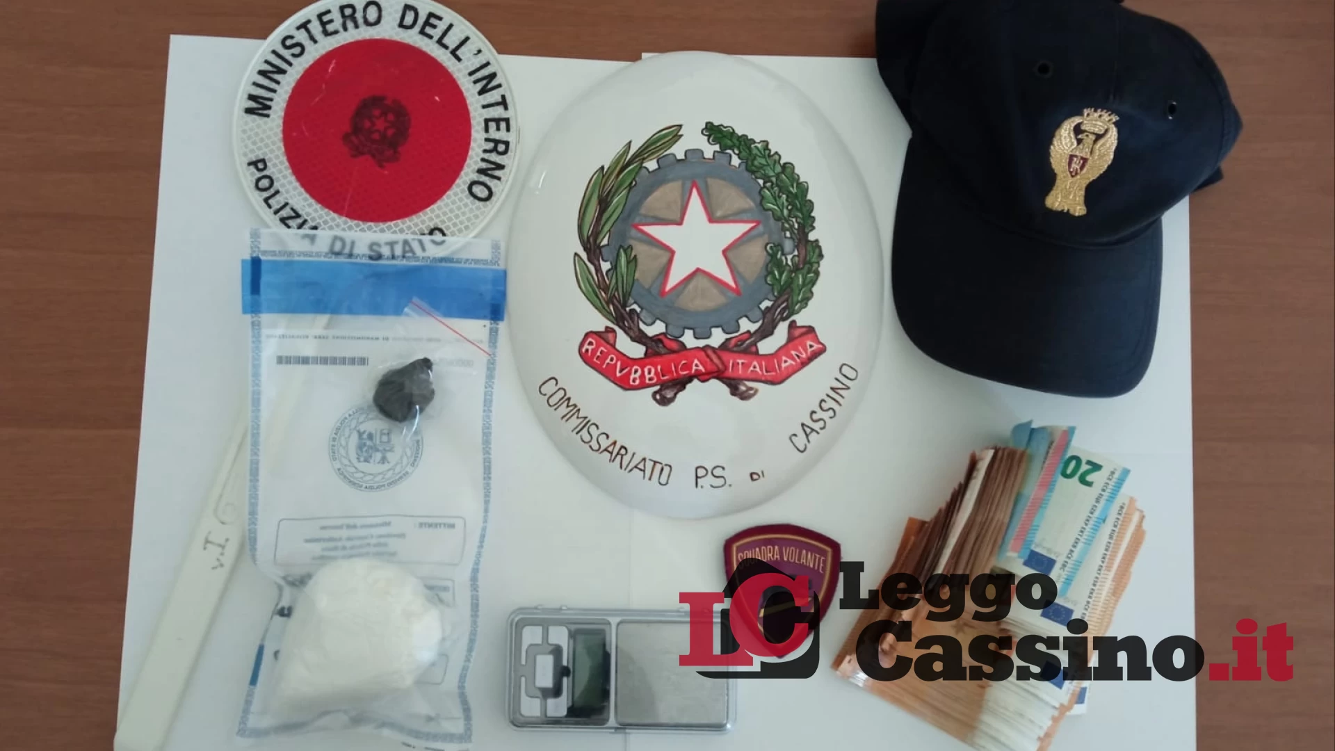 Cassino, la polizia arresti due spacciatori