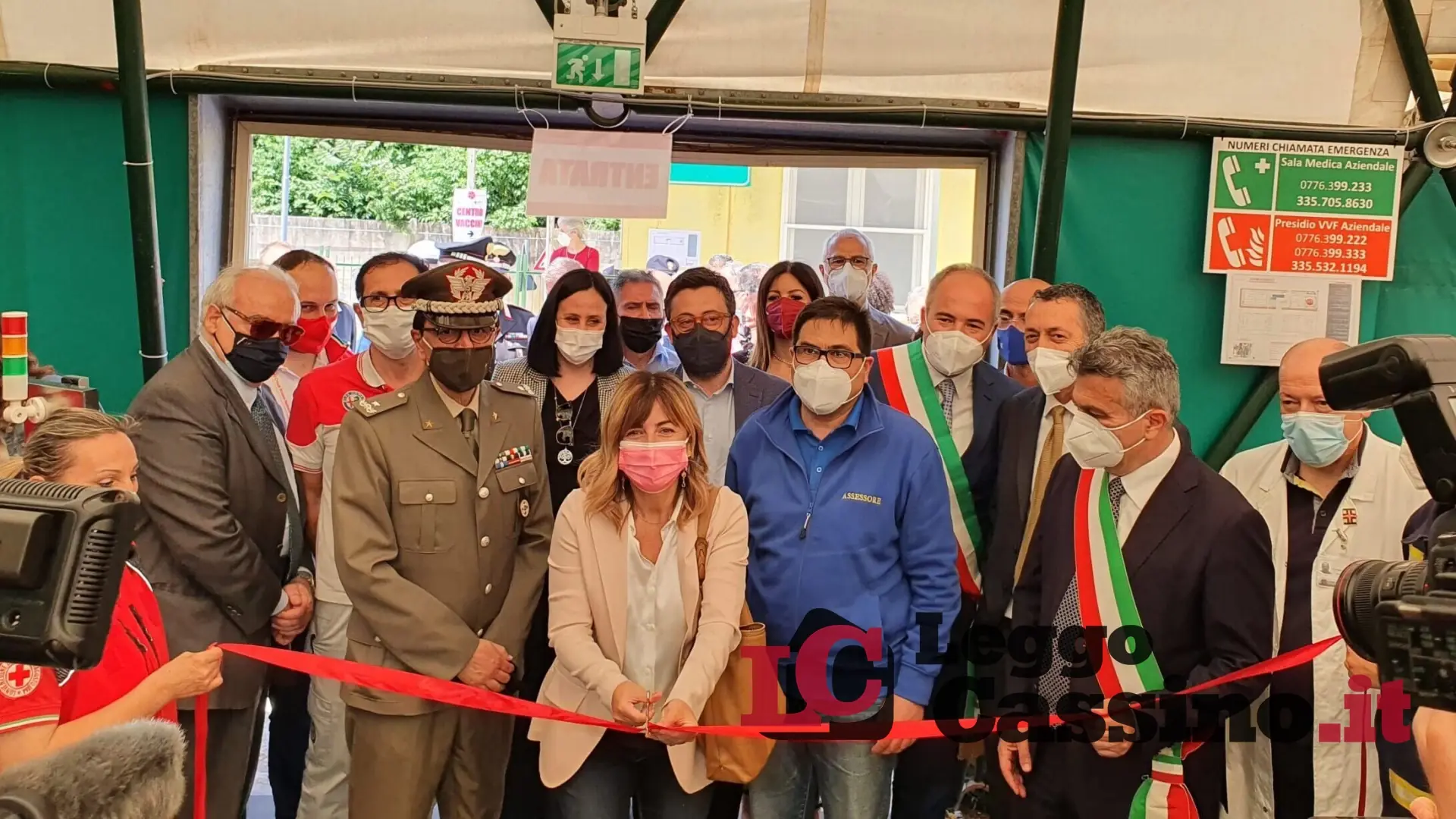 D'Amato e Figliuolo inaugurano l'hub Stellantis di Piedimonte