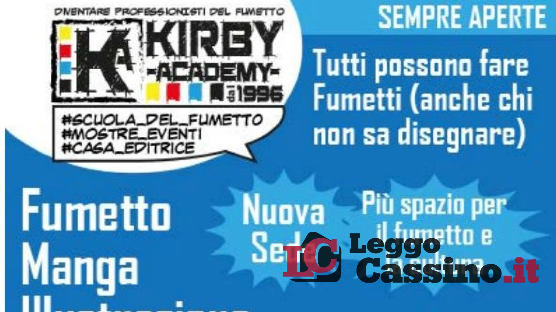 Kirby Academy e il Liceo Artistico "V.Miele" presentano "1/4 di Luna"