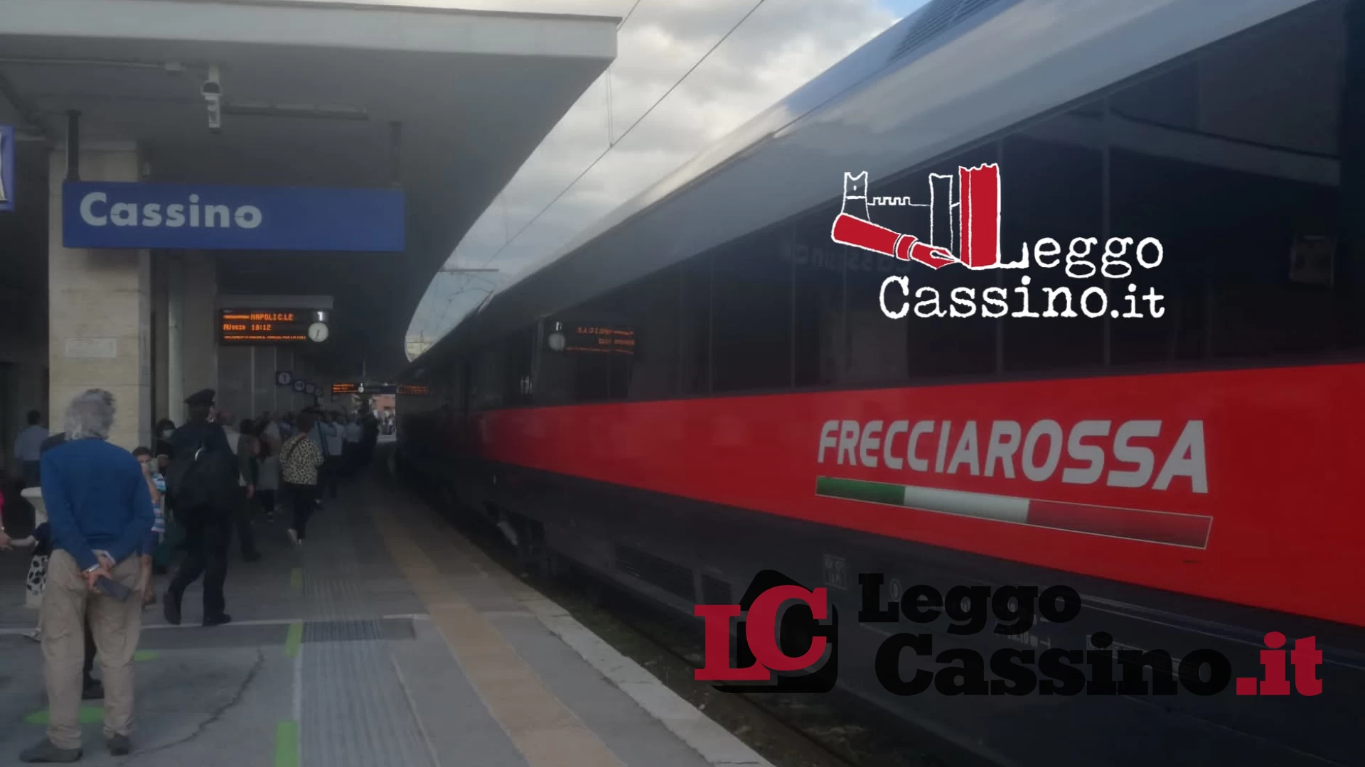 14 giugno 2020: quando Cassino salì a bordo del Frecciarossa