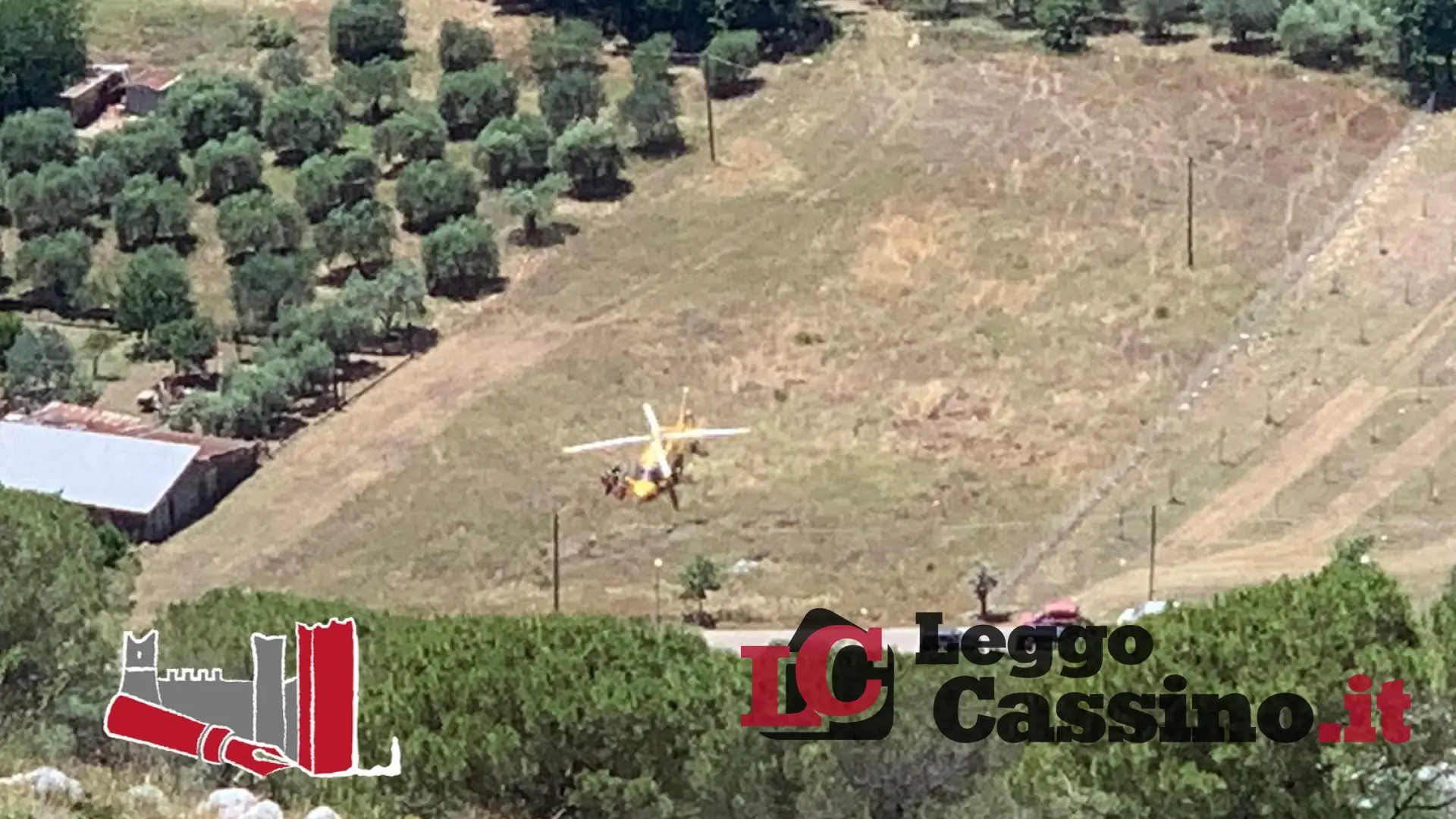 Cade da un'impalcatura: volo di sei metri