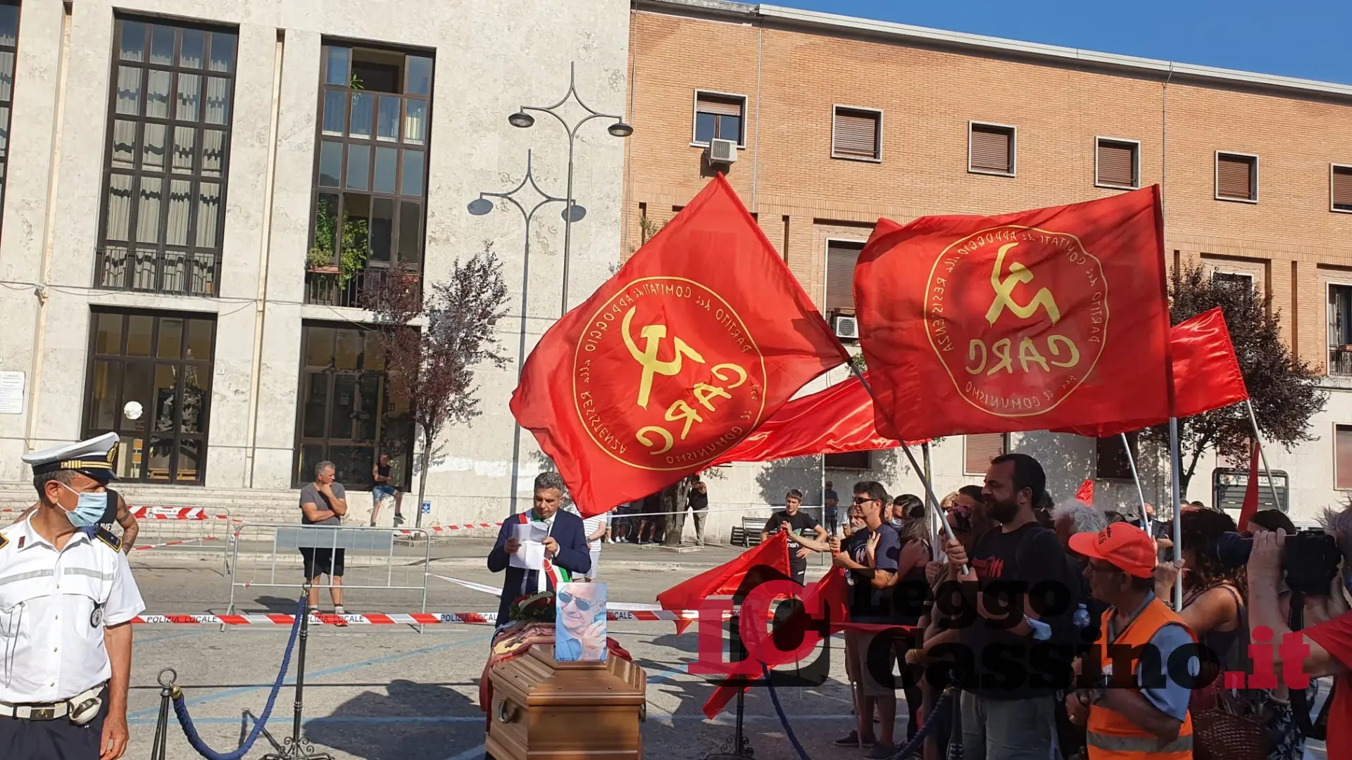 "Combattente, leale e coerente. Ciao Vincenzì, Cassino non ti dimenticherà"