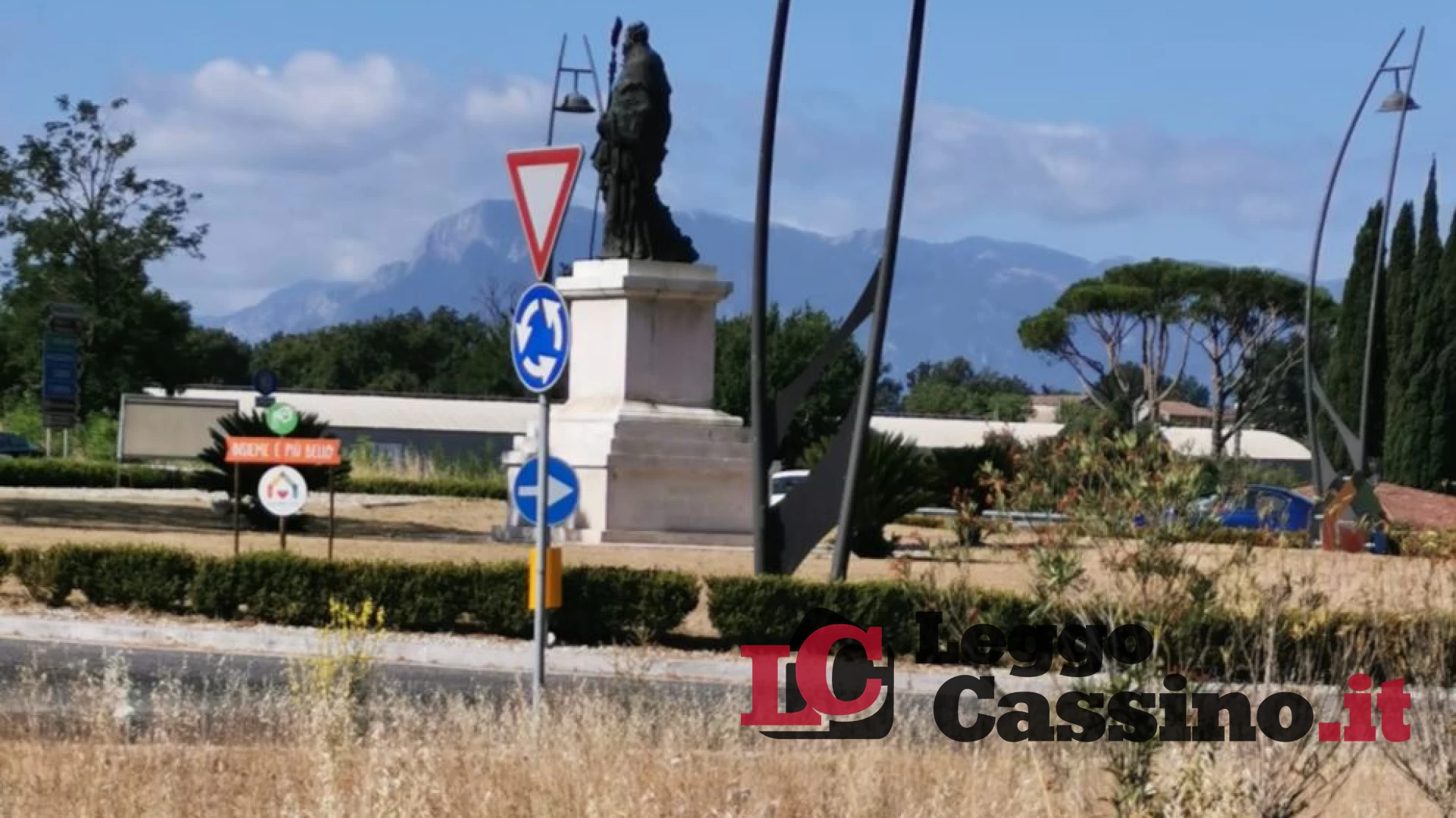 Cassino, sporcizia e degrado:  la Lega va all'attacco