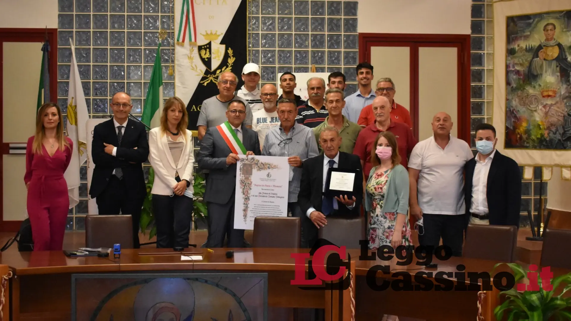 Aquino, assegnate le  le Benemerenze Civiche 2021
