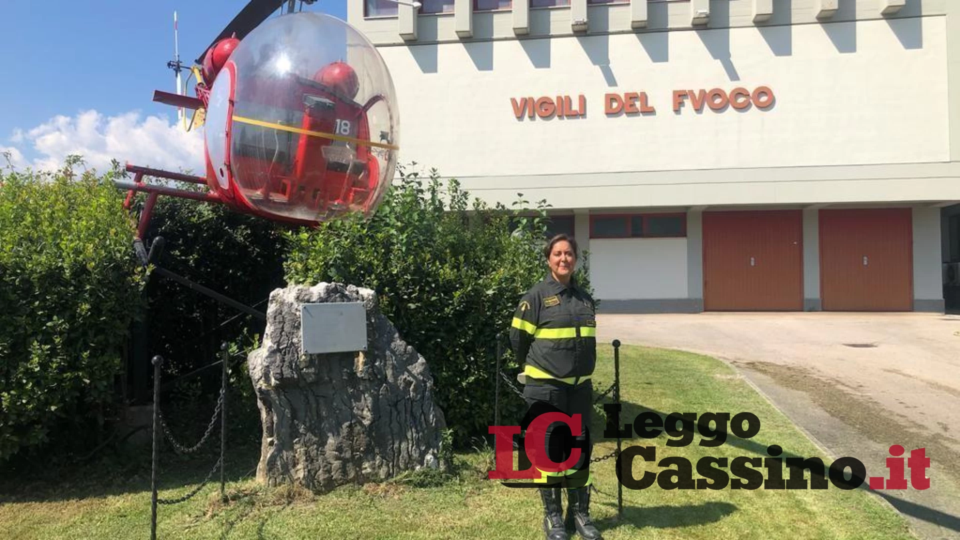 Tarquinia Mastroianni è il nuovo Comandante dei vigili del fuoco
