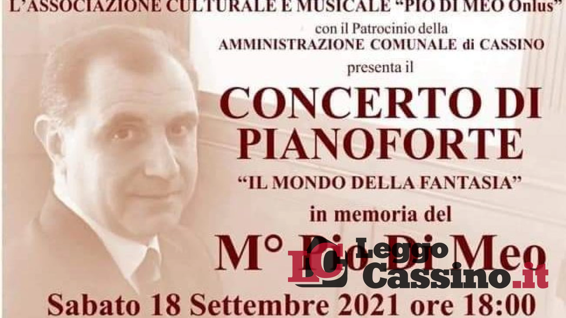 Un concerto in memoria del Maestro Pio Di Meo