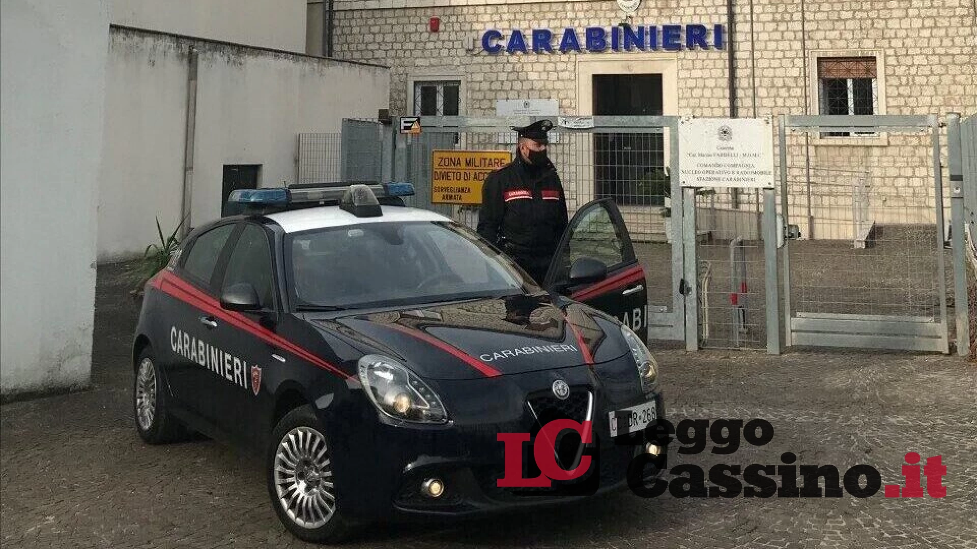 Sorpresi a rubare davanti alla stazione di Cassino: due arresti