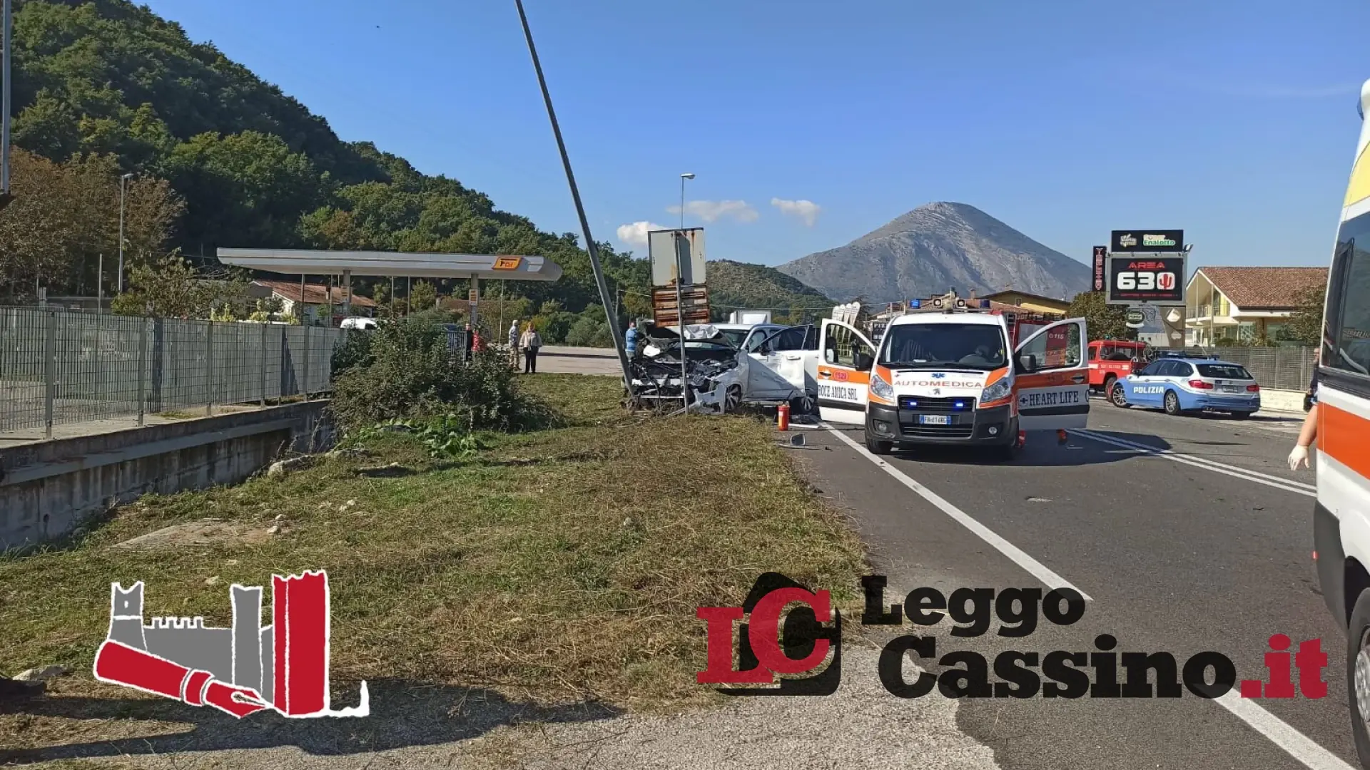 Incidente sulla Superstrada, tragedia sfiorata