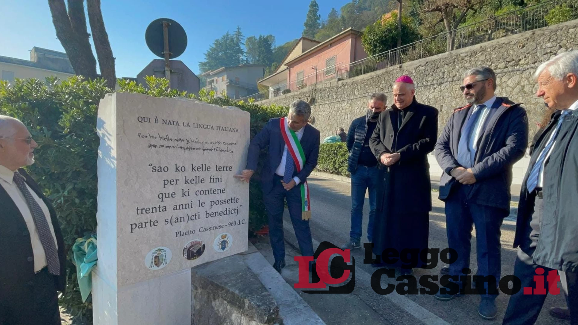Cassino è la culla della lingua italiana e lo rivendica con orgoglio