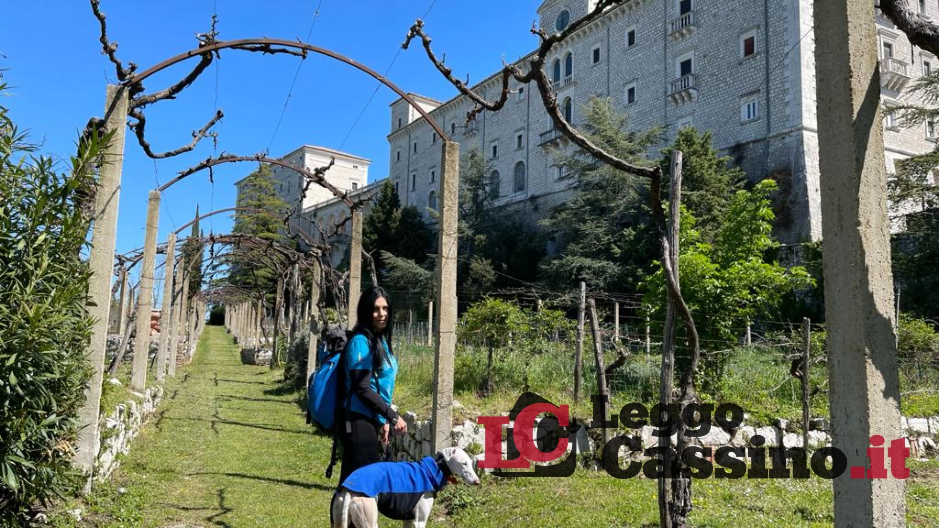 Con Tiziana Iannarelli su quei passi che hanno ispirato la famosa Regola