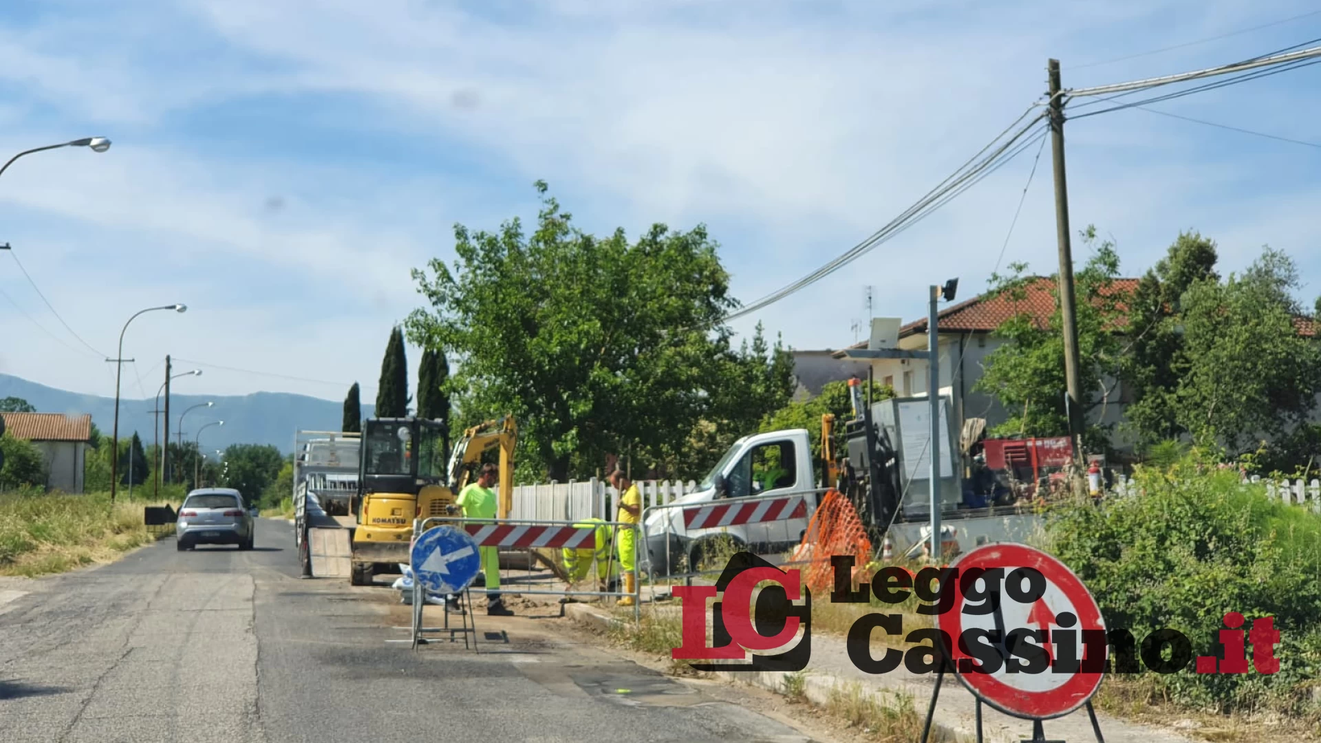 Mancato ripristino di via Sant'Angelo: scatta la multa