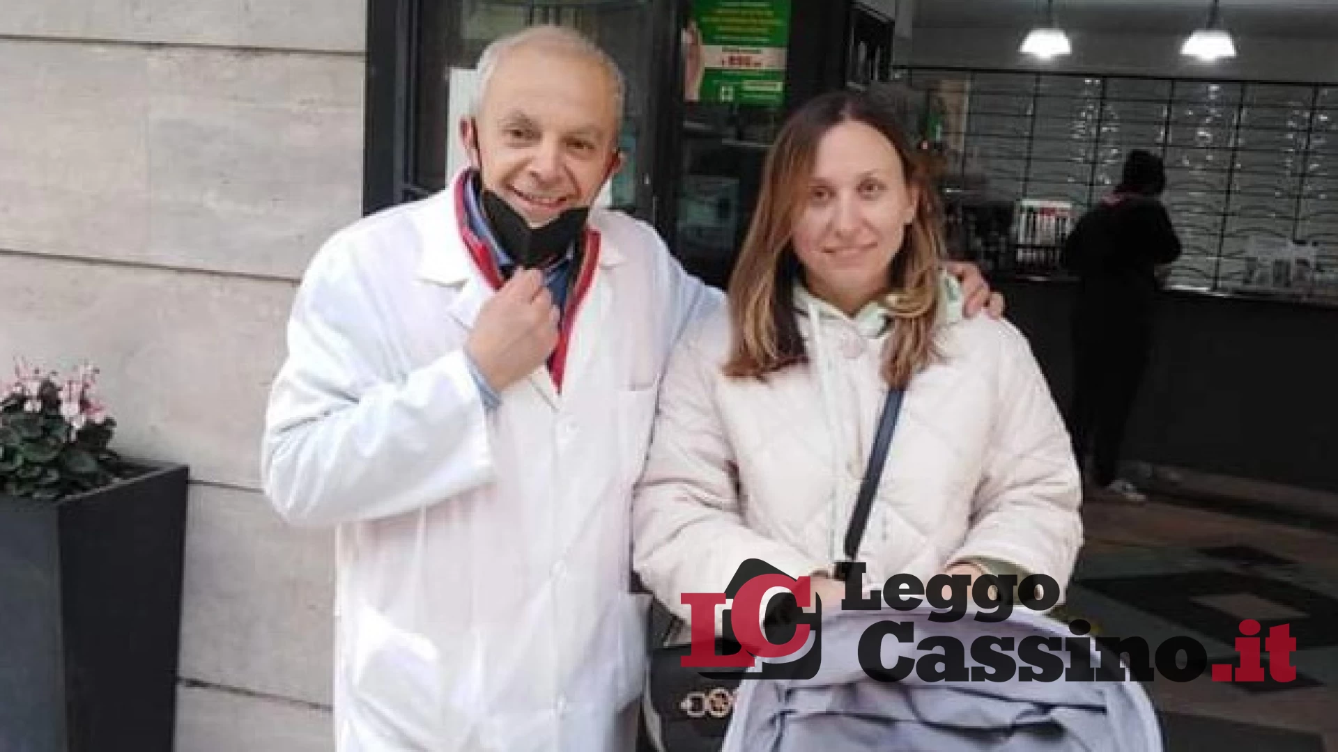 A Pontecorvo è arrivata una giovane mamma ucraina con la sua bimba