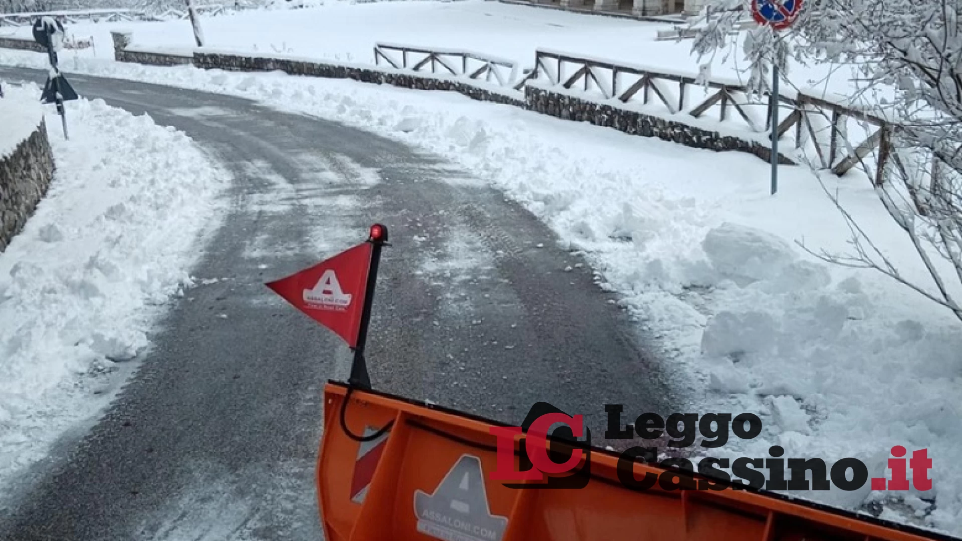 Weekend di neve e maltempo in Ciociaria