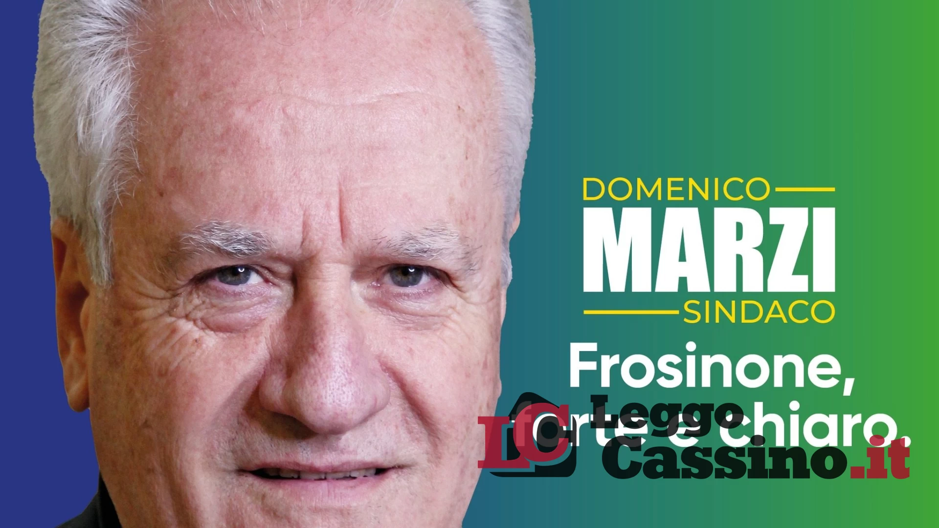 Comunali Frosinone, stop alle divisioni:  Marini a sostegno di Marzi