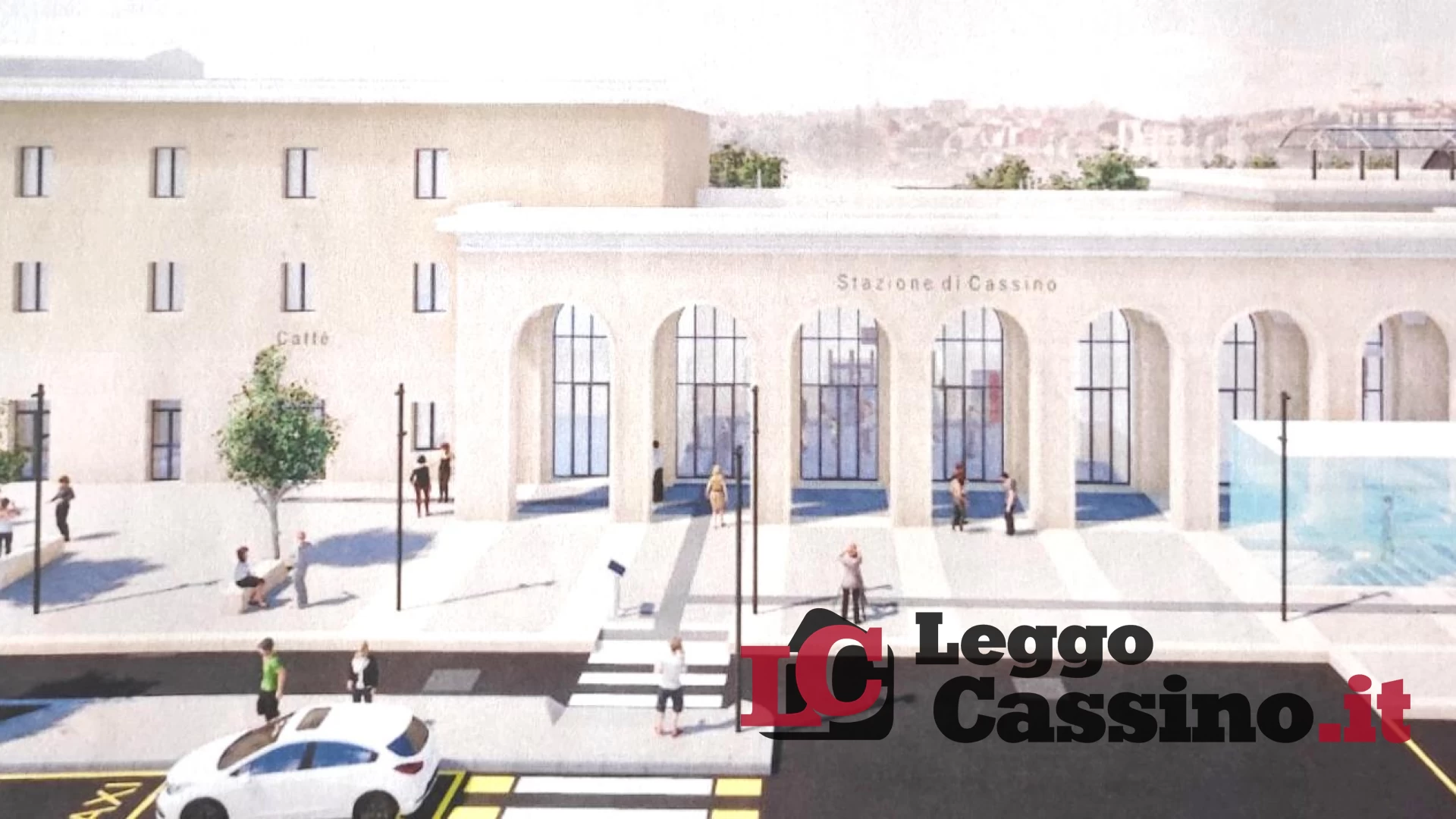 Ecco come sarà la nuova stazione di Cassino: a settembre il cantiere