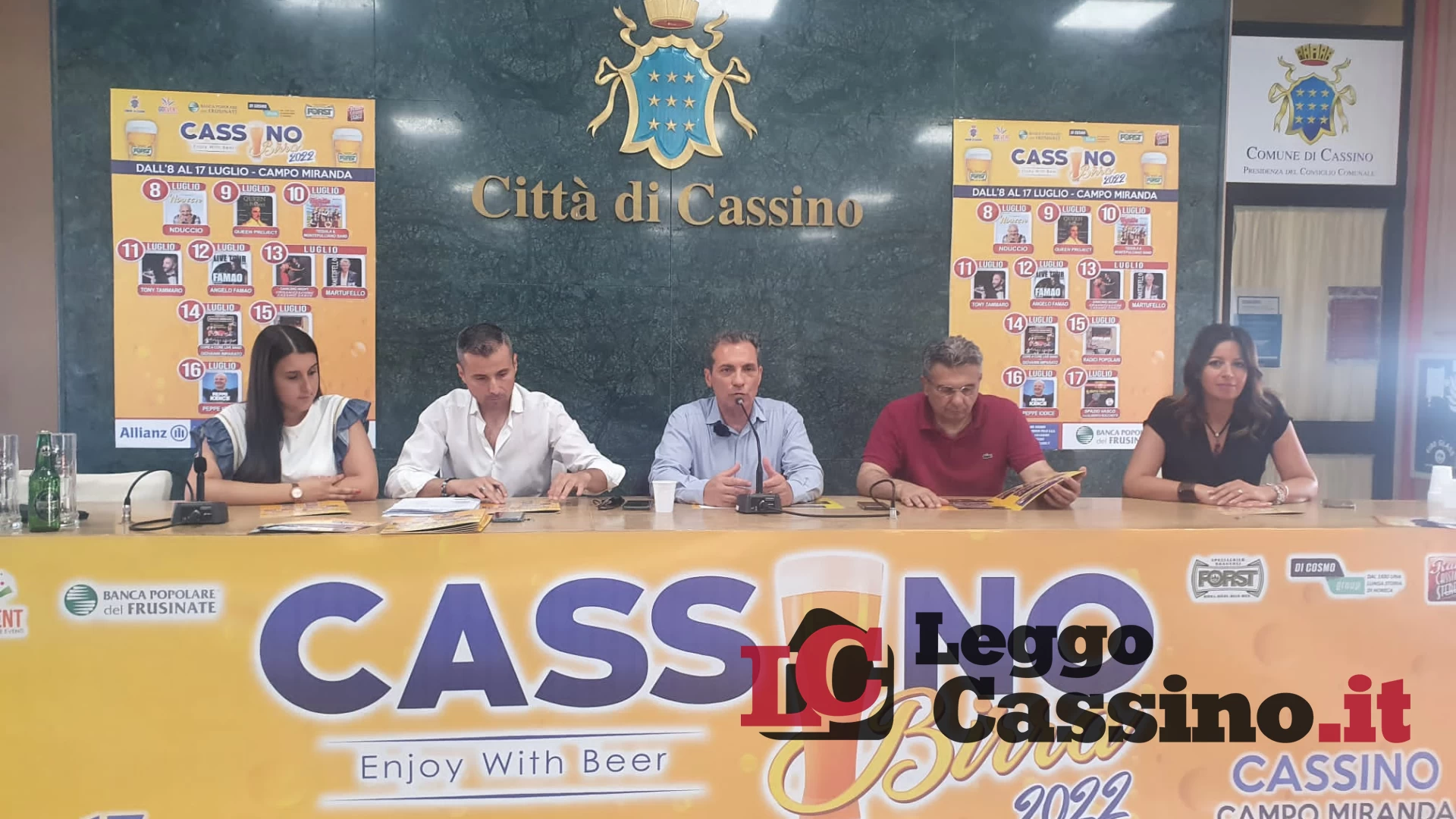 "Cassino Birra 2022", scatta il conto alla rovescia: venerdì si parte