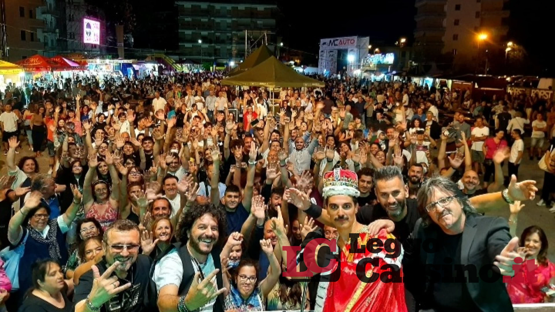 "Cassino Birra", sold out in Campo Miranda con la Tribute Band Queen Project