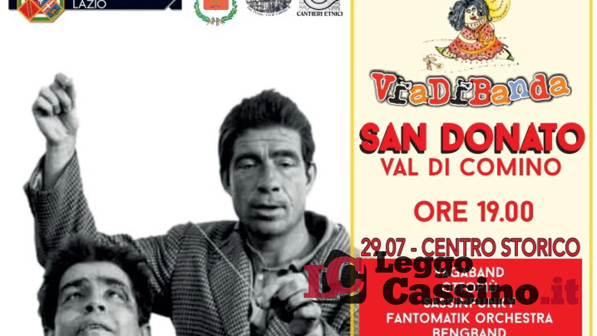 A San Donato Val di Comino torna "Via Di Banda"