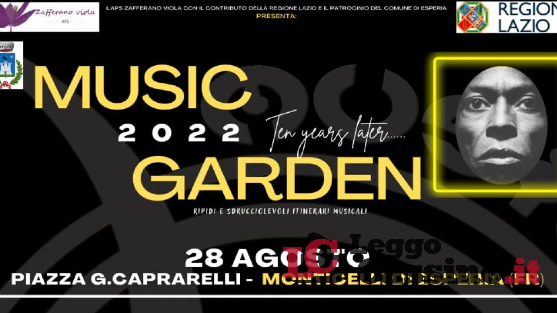 A Monticelli di Esperia la 21^ edizione del "Music Garden"