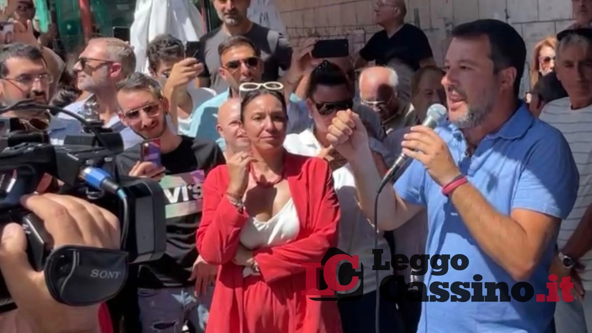 Cassino, Ciacciarelli: ”Grande entusiasmo per Salvini nel Cassinate"
