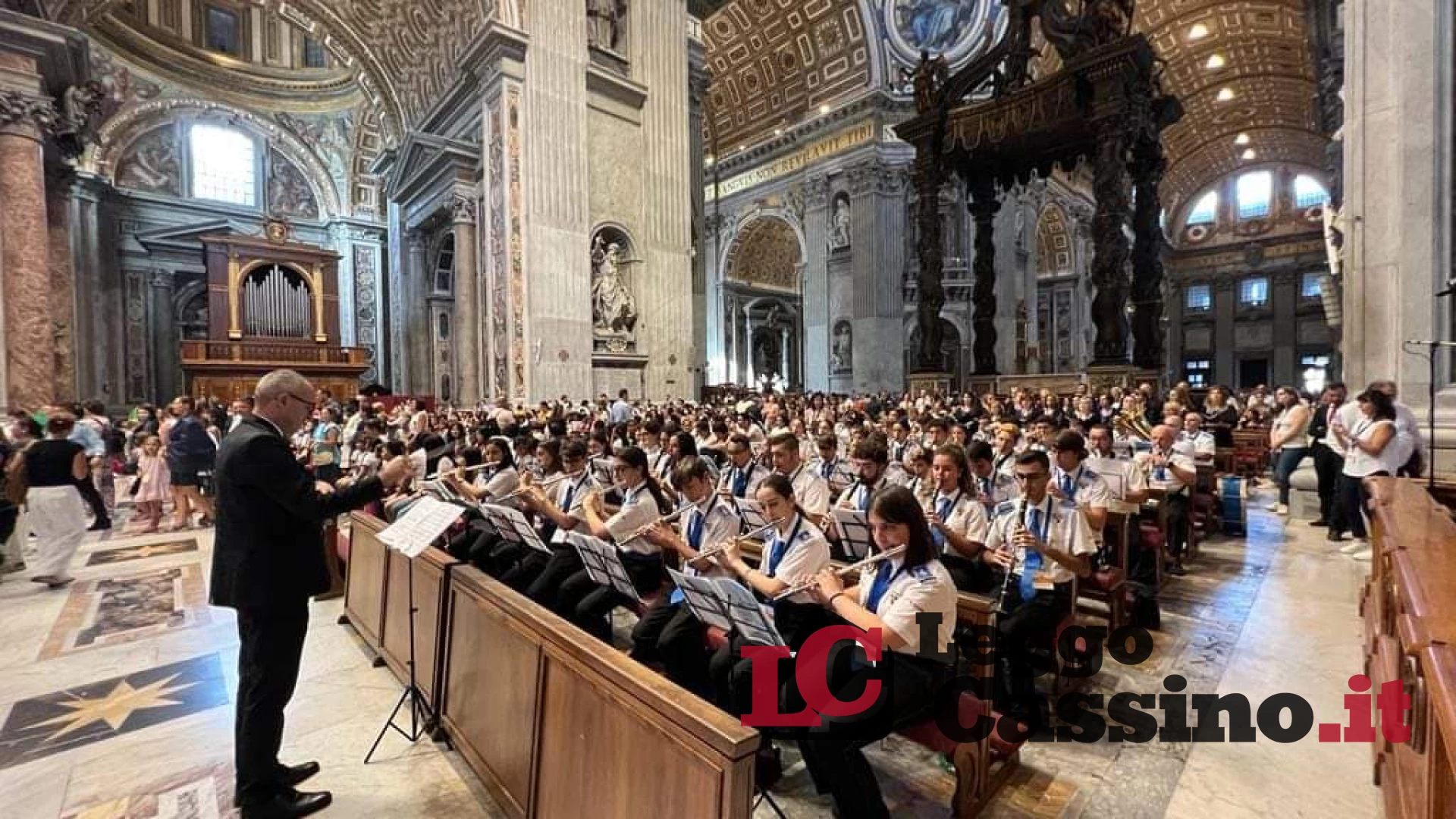 La Banda Musicale Don Bosco e il Coro "Annibale Messore" a Roma