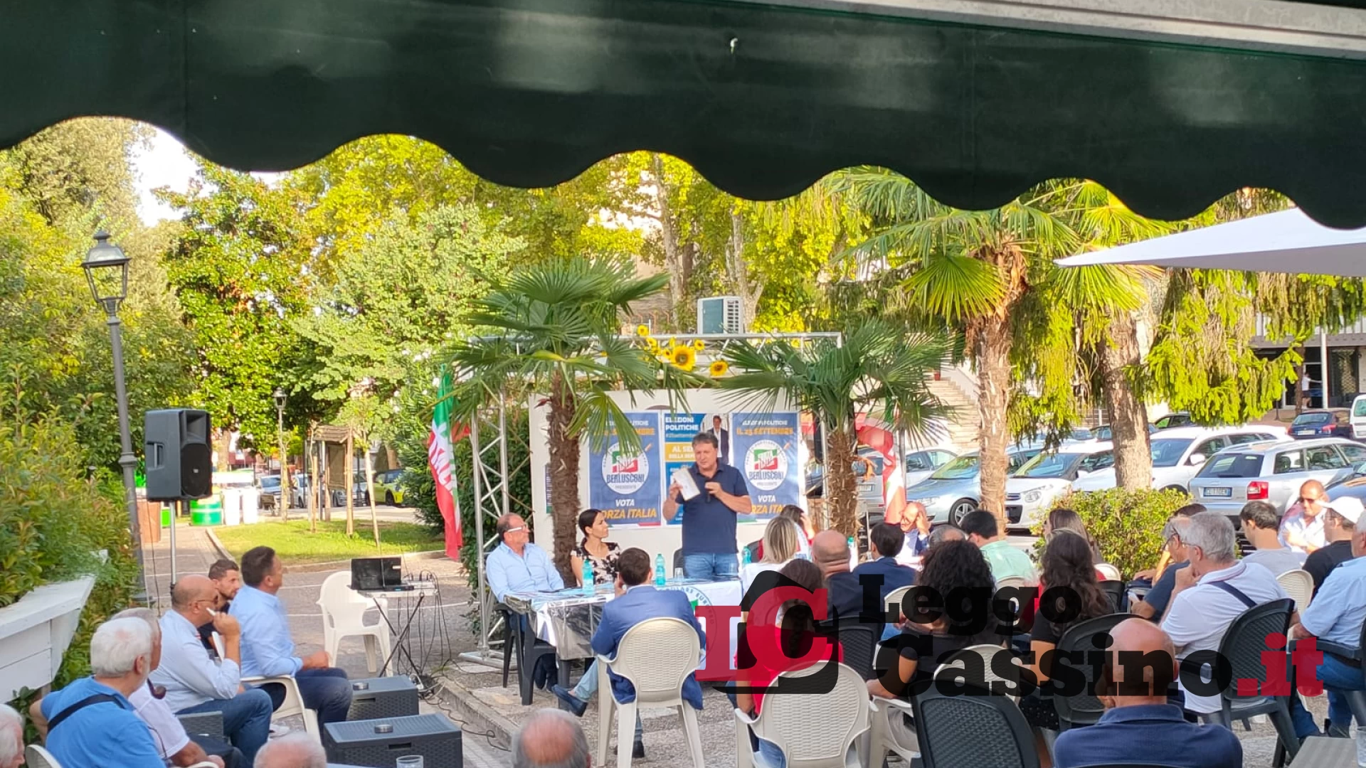 Fazzone fa tappa a Pontecorvo: un bagno di folla e tanto entusiasmo