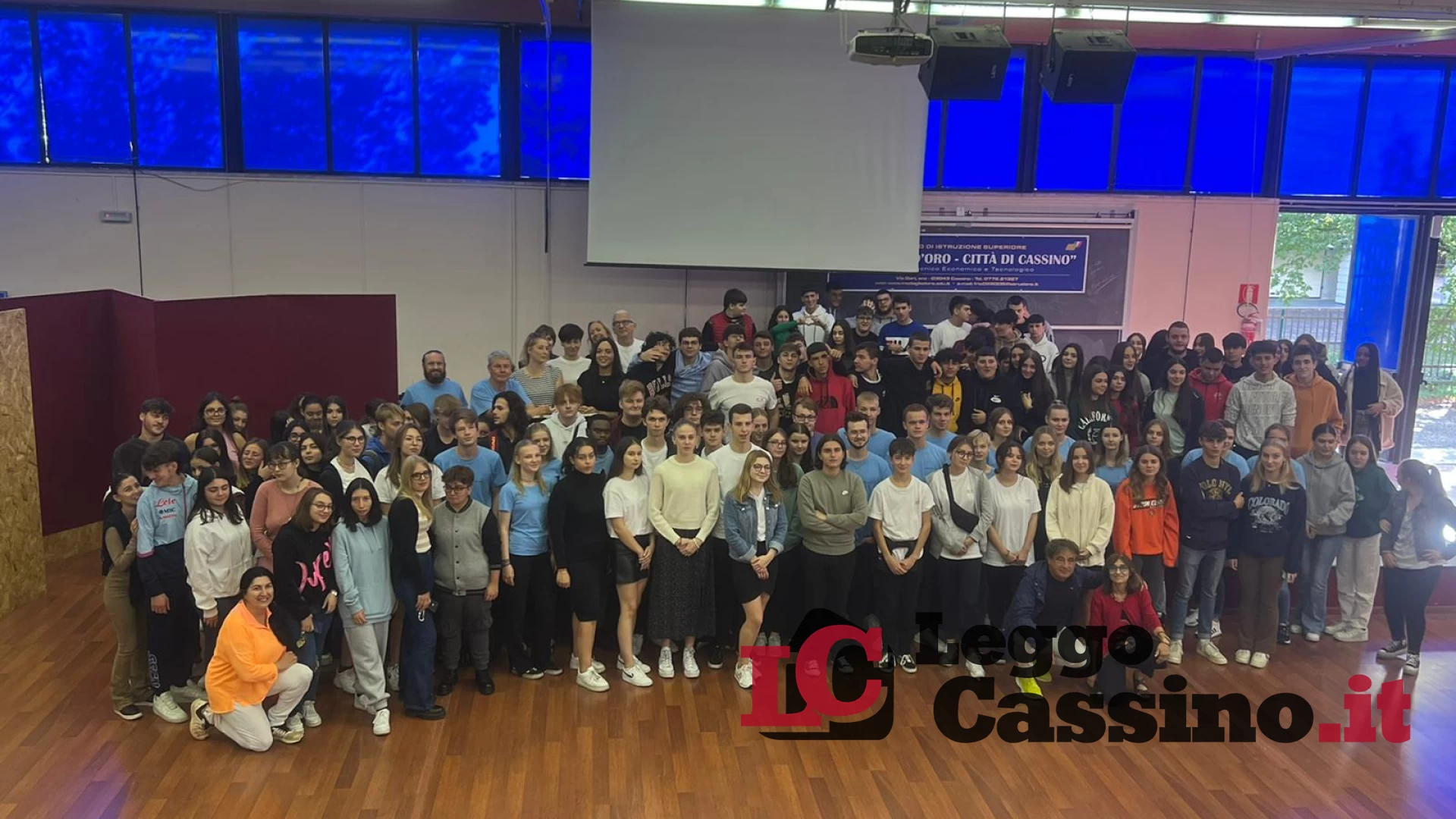 Gli studenti della Germania, Regno Unito e Polonia accolti all'IIS Medaglia d'Oro "Città di Cassino"