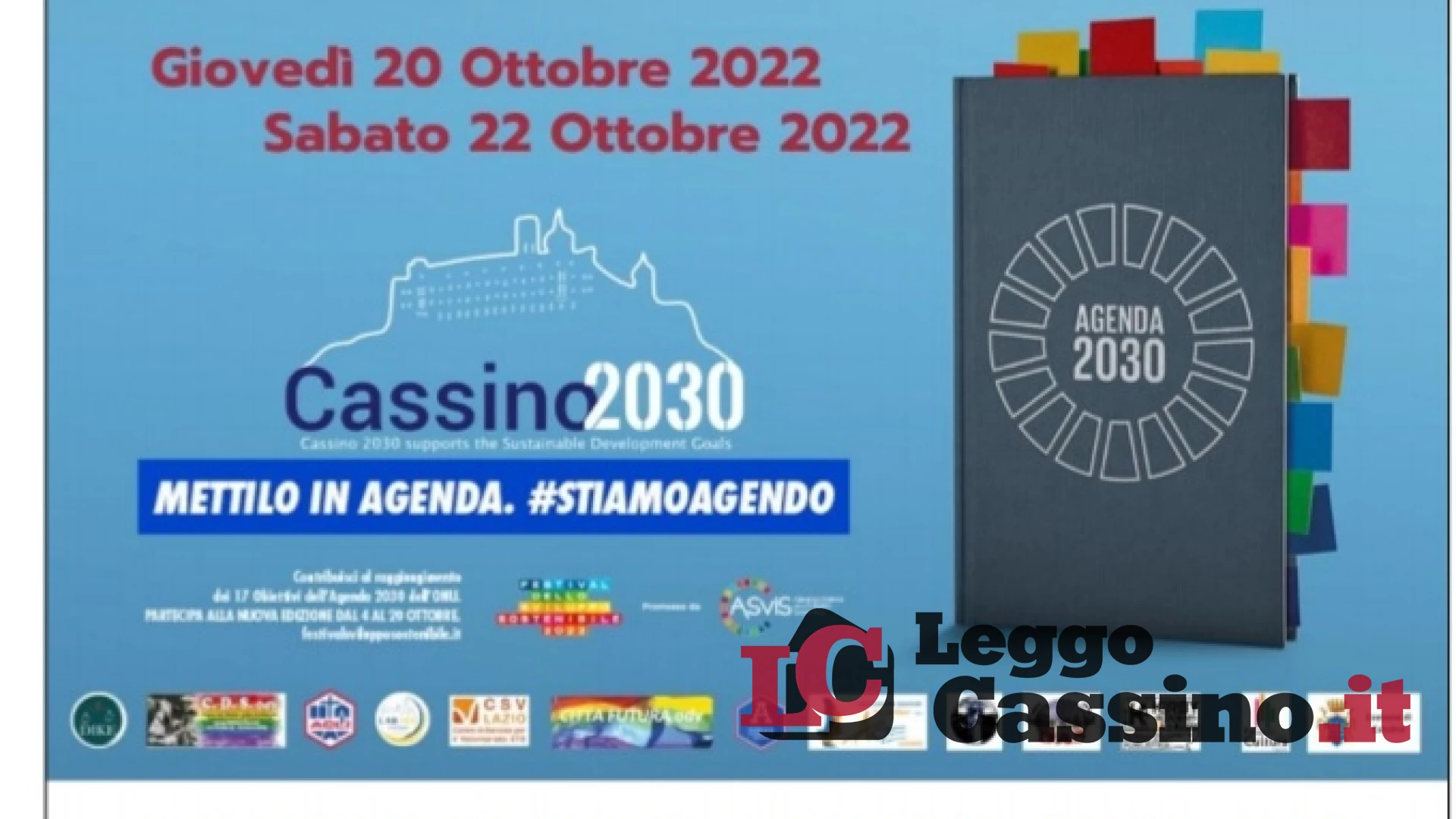 Il Festival dello Sviluppo Sostenibile fa tappa a Cassino