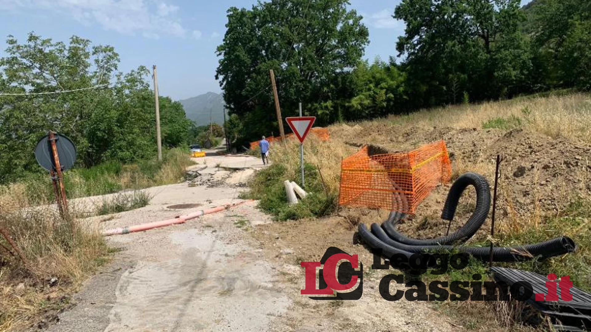 Cassino, a San Michele ripresi i lavori della messa in sicurezza