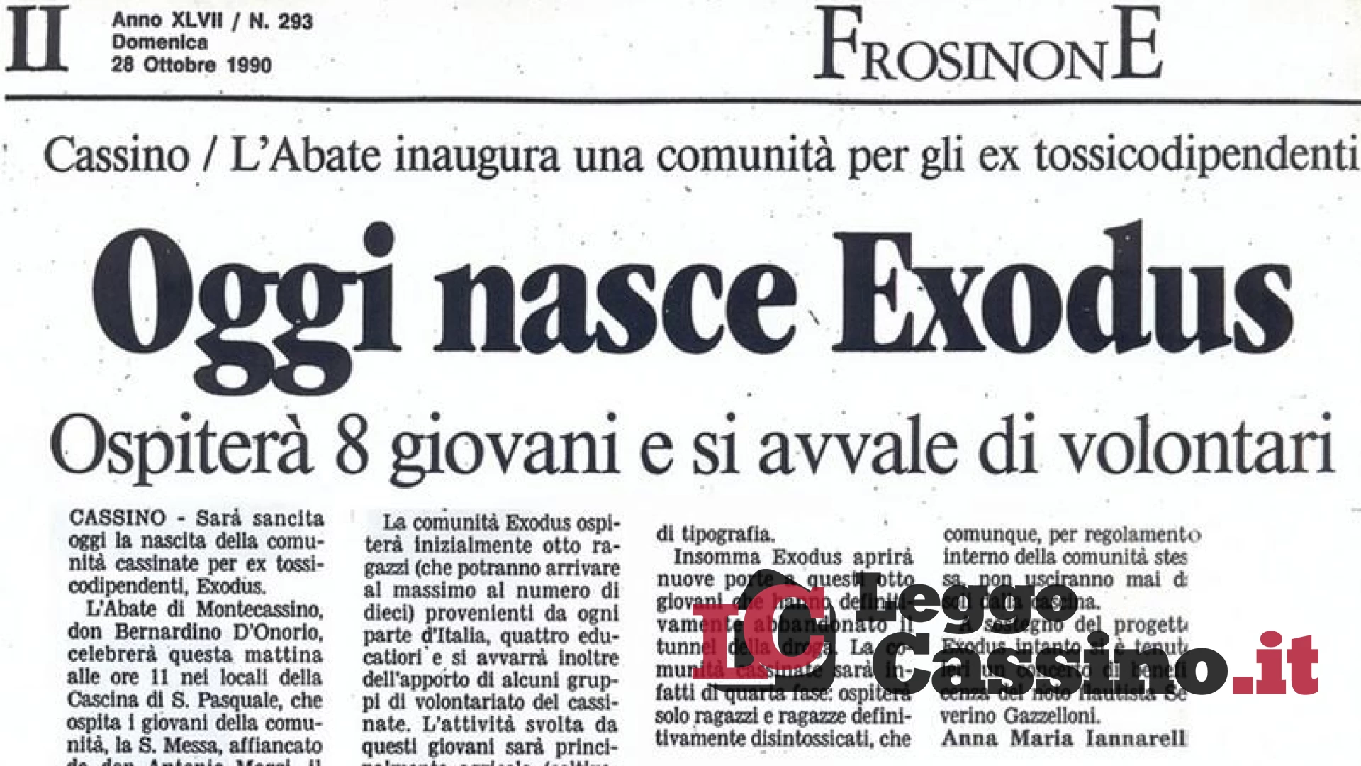 Dall'eroina alla dipendenza dagli smartphone: Exodus da 32 anni in prima linea