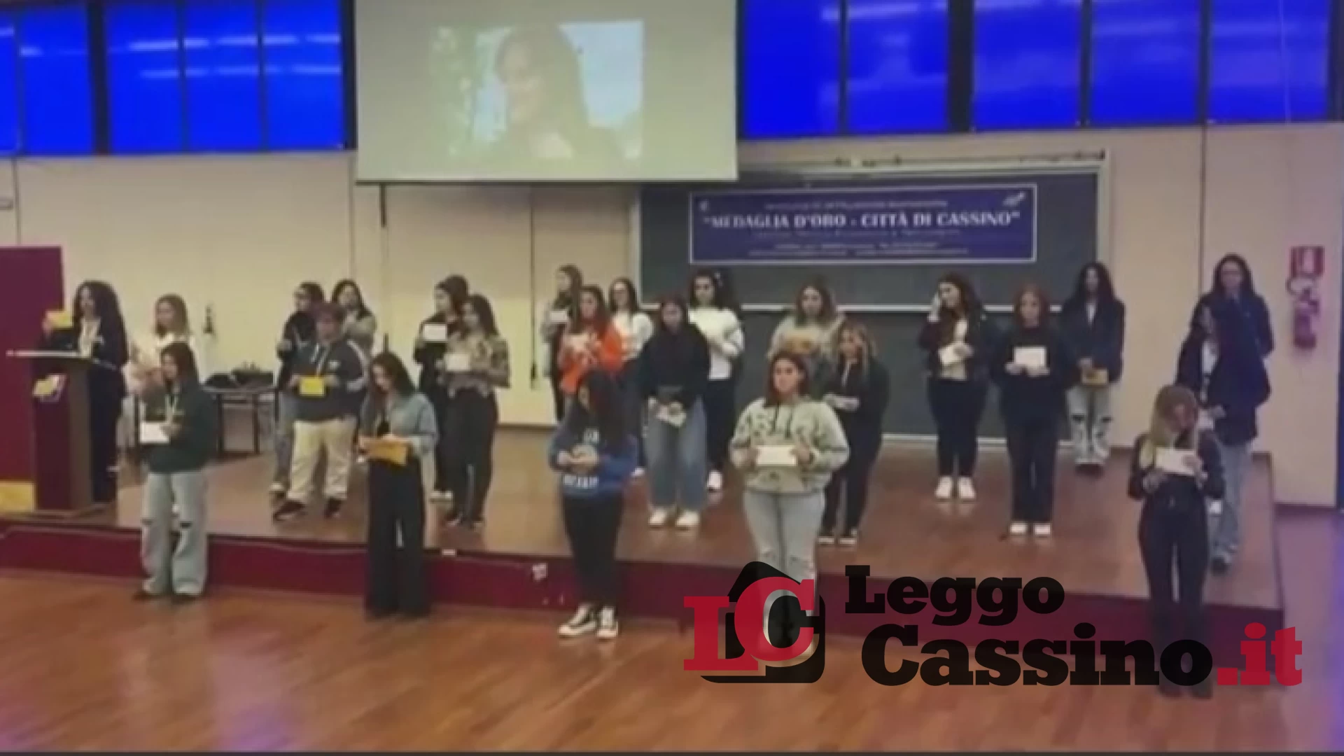 All'I.I.S. Medaglia d'Oro di Cassino "Donna vita e libertà"