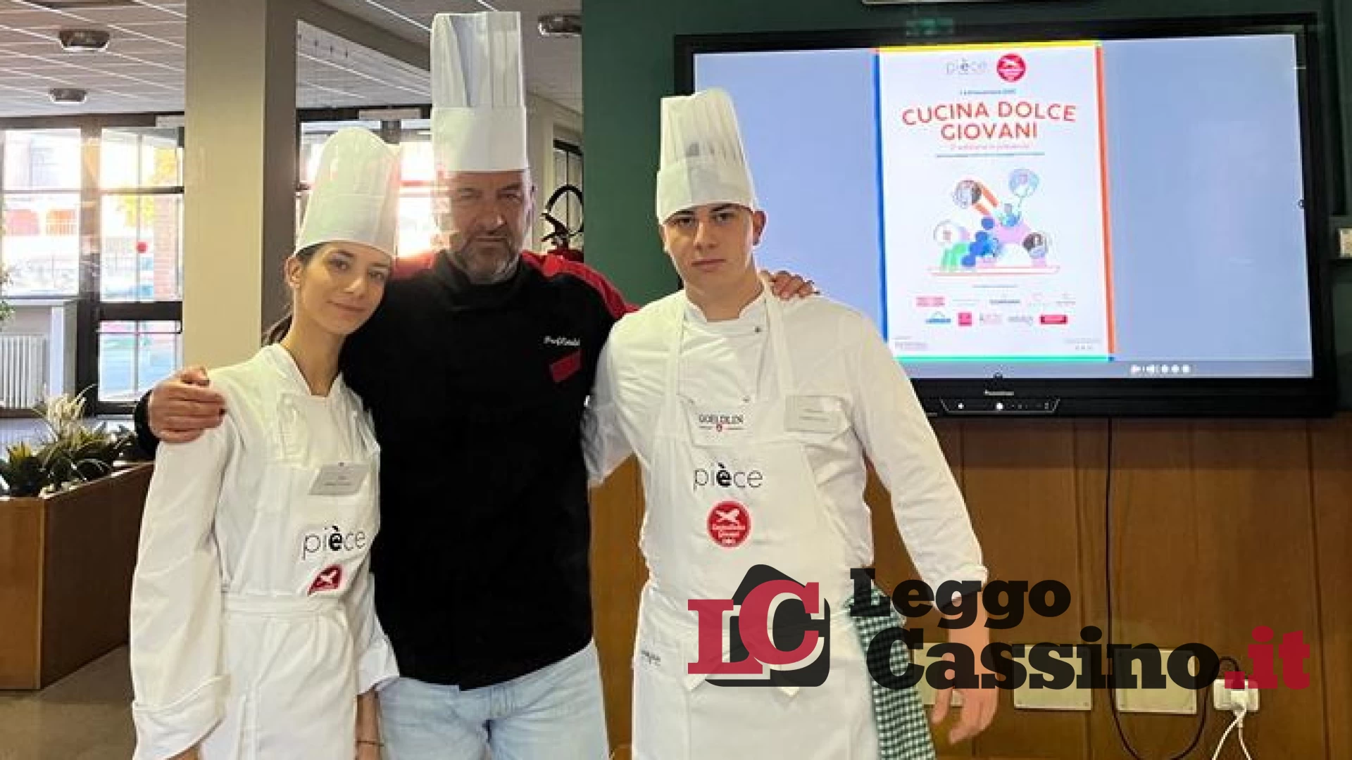 Due studenti dell'Alberghiero di Cassino a Torino con i pastry chef internazionali
