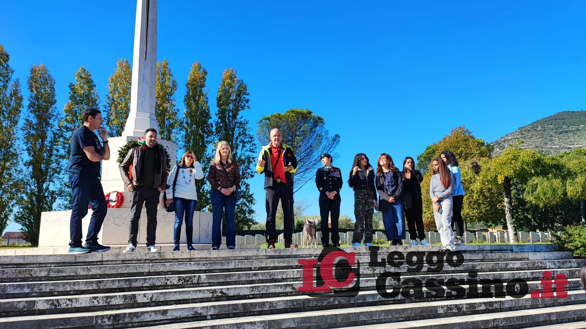 Gli studenti dell''I.I.S. Medaglia d'Oro "Città di Cassino" Ambasciatori Red Poppy
