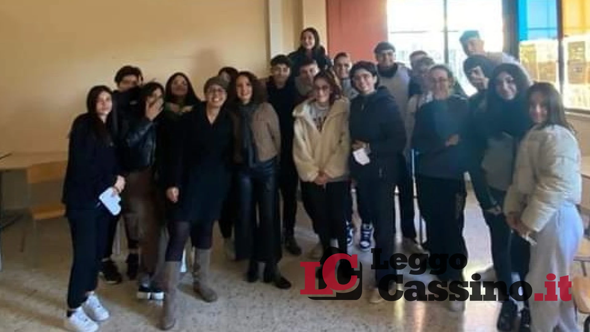 All'I.I.S. Medaglia d'Oro "Città di Cassino" una lezione con "lo zaino del cuore"