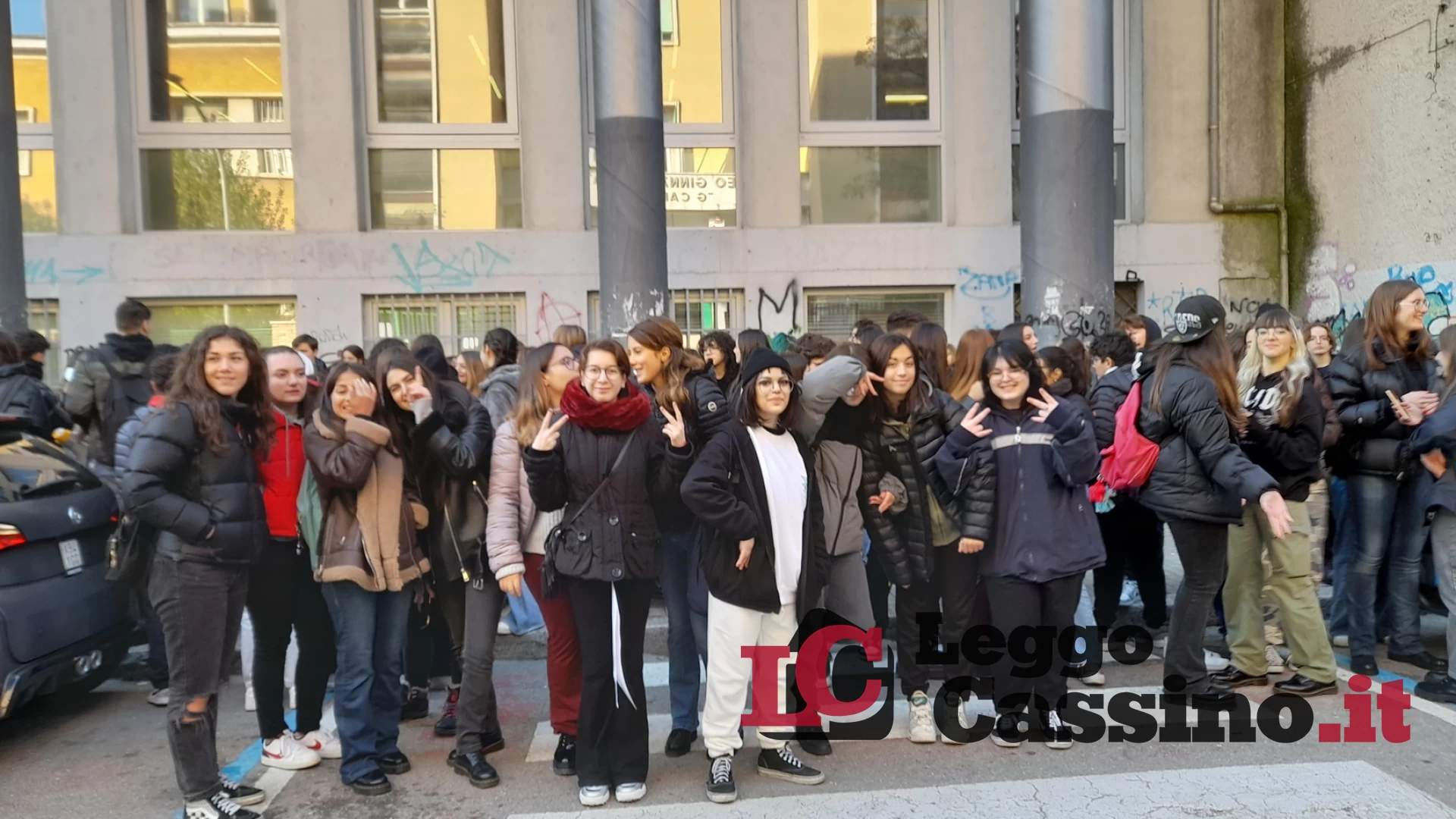 Studenti al gelo: sospesa l’attività didattica al liceo Classico di Cassino