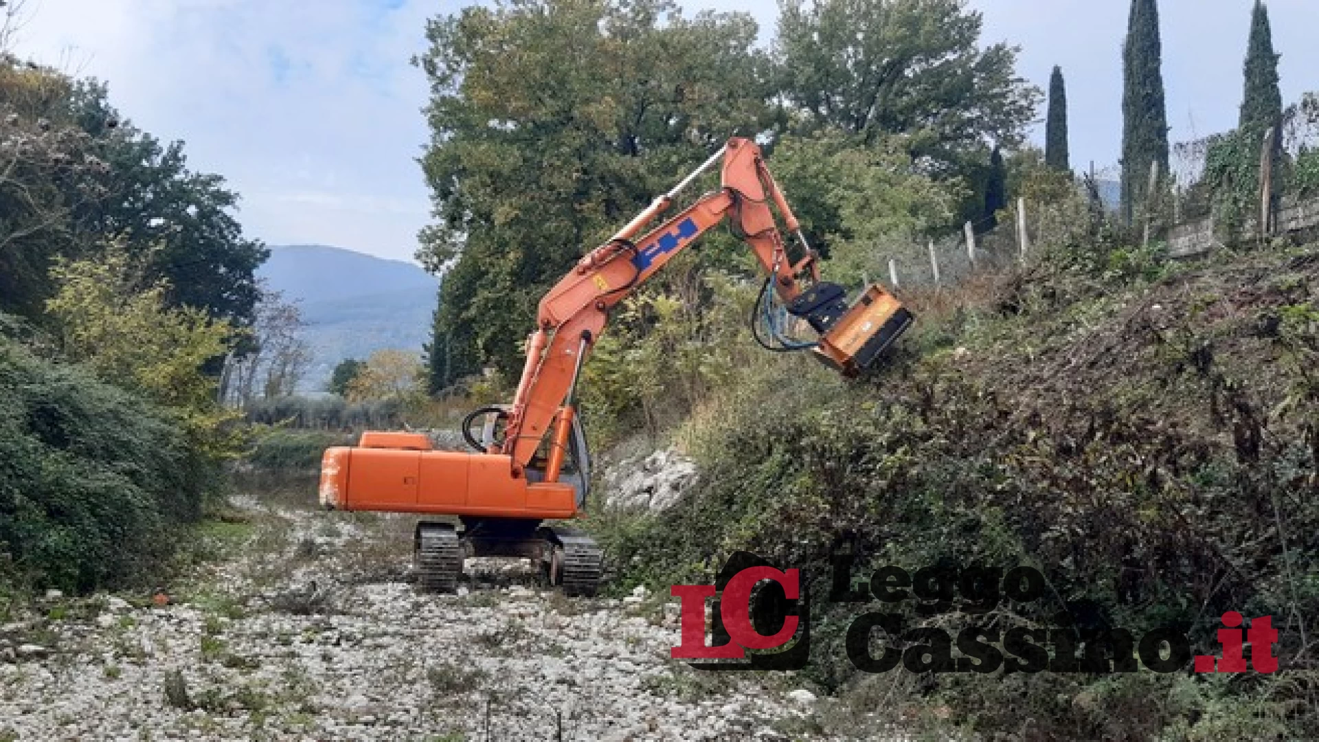 ANBI Lazio: prosegue l'attività di manutenzione idraulica del Consorzio di Bonifica a sud di Anagni