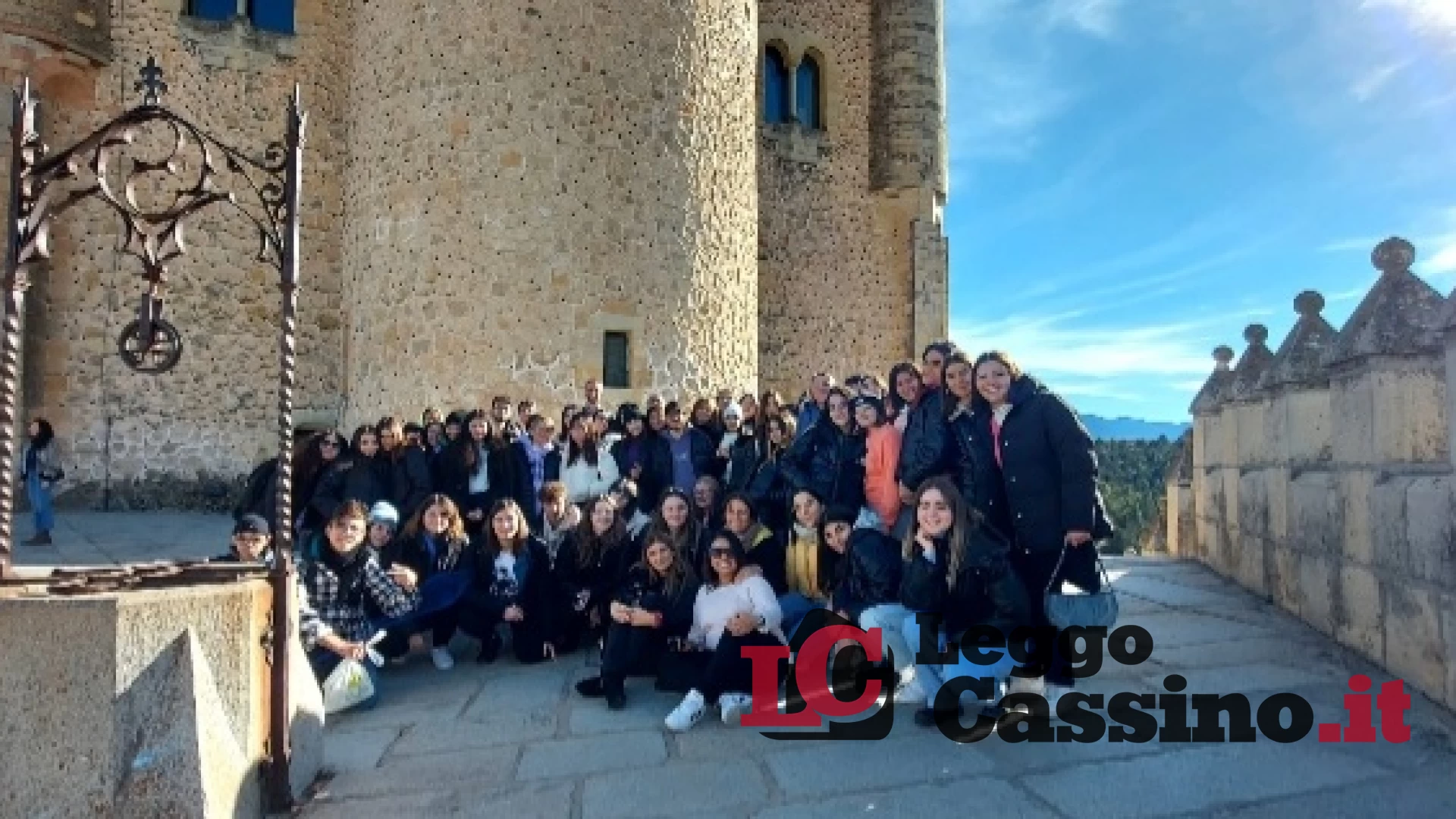 Gli studenti del Liceo Linguistico di Pontecorvo a Salamanca