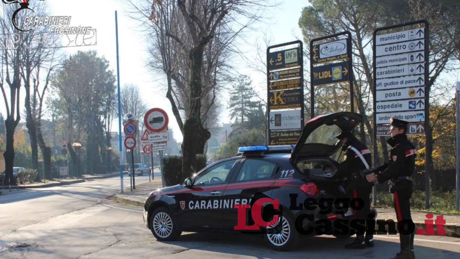 Minacce e danneggiamenti: 31enne ai domiciliari a San Giorgio a Liri