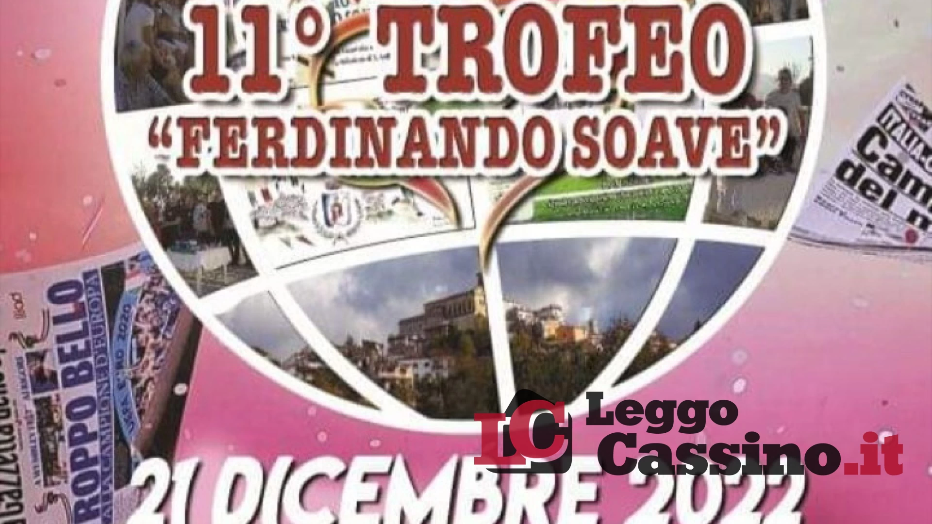 L’11° Trofeo “Ferdinando Soave” il 21 dicembre