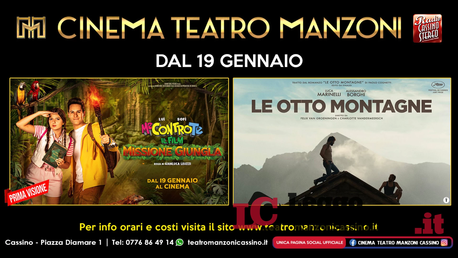 Dal 19 gennaio "Me contro te - Missione Giungla" al Cinema Teatro Manzoni di Cassino 