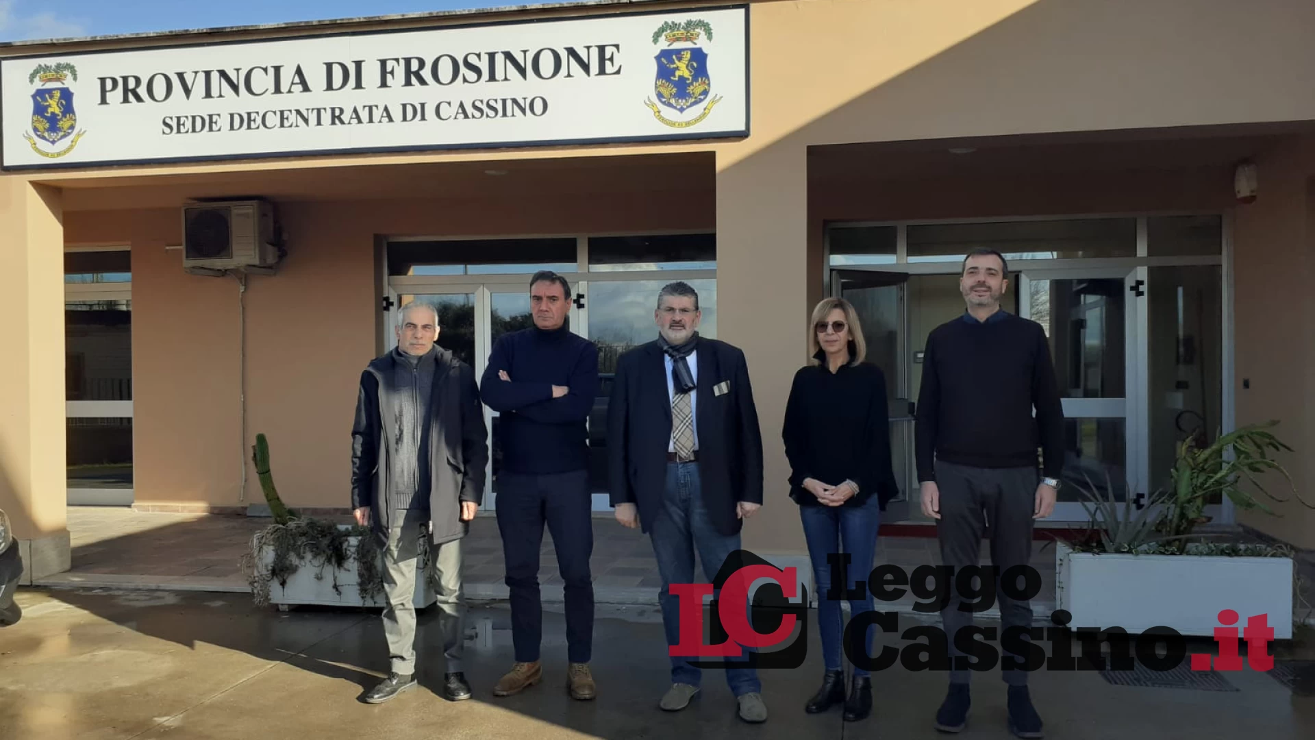 Quadrini ha effettuato un sopralluogo presso la delegazione di Cassino della Provincia di Frosinone
