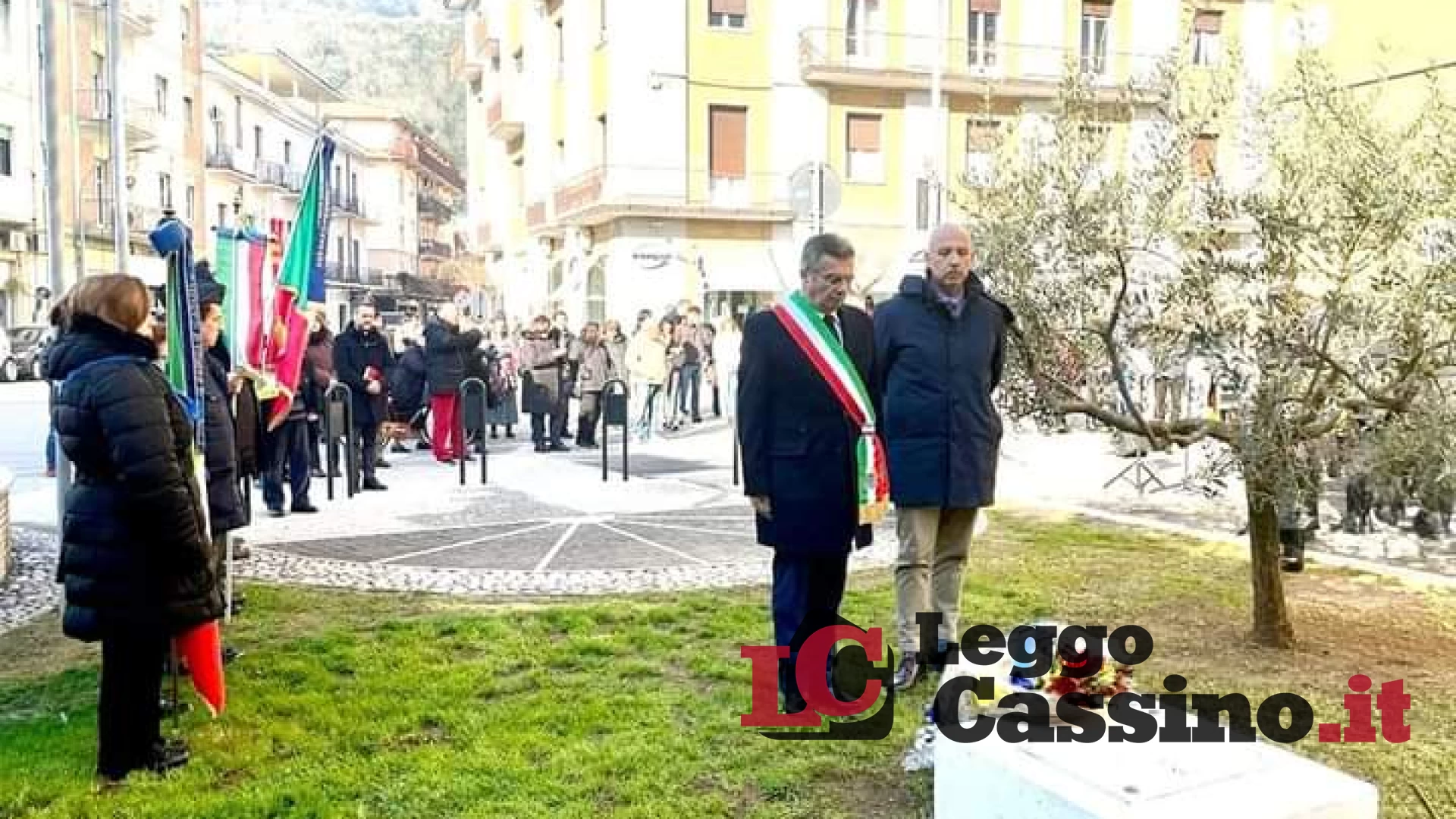 Ricordate  a Cassino in piazza Toti le vittime della Shoah
