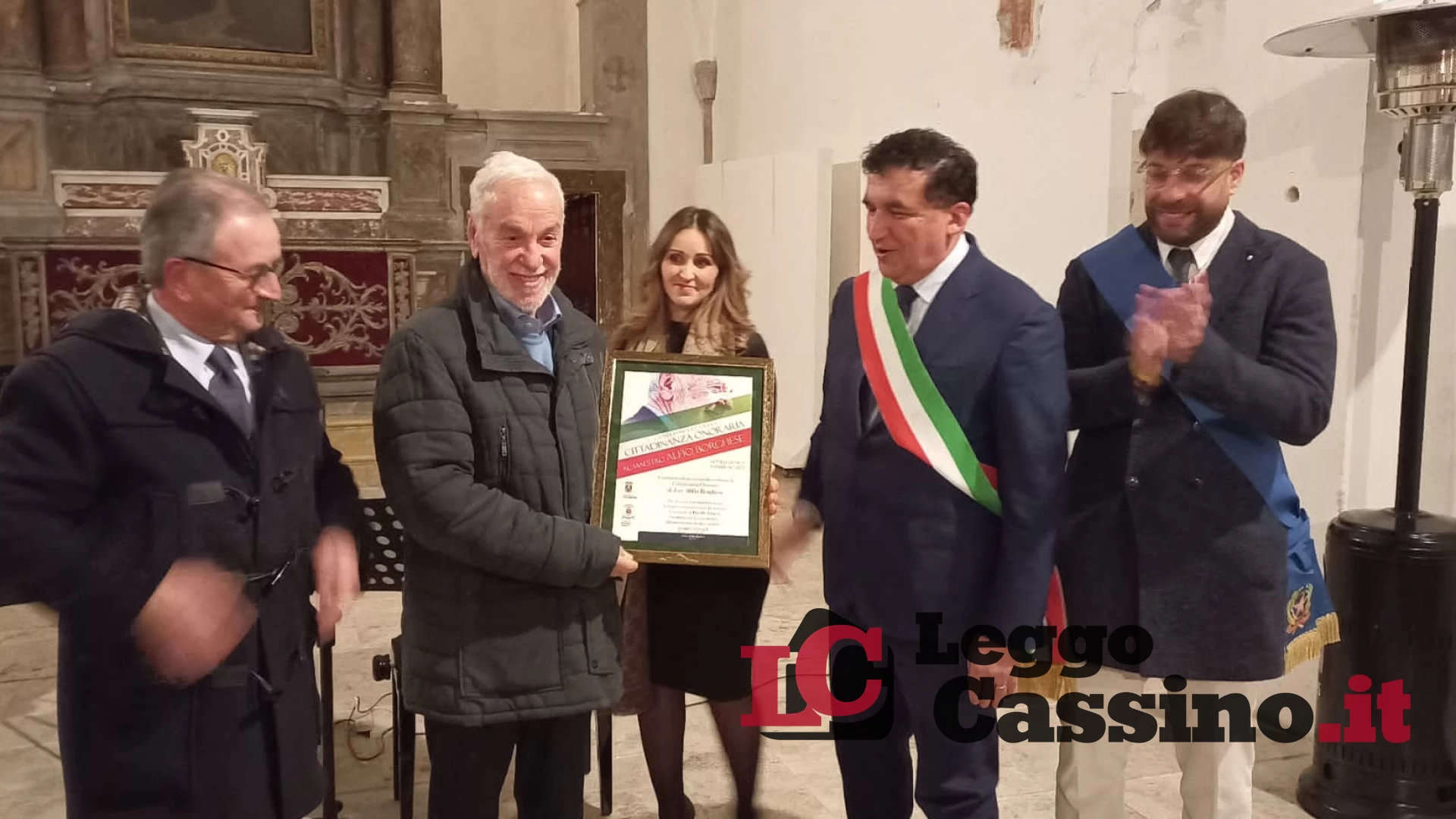 Prima uscita ufficiale del nuovo Presidente della Provincia di Frosinone