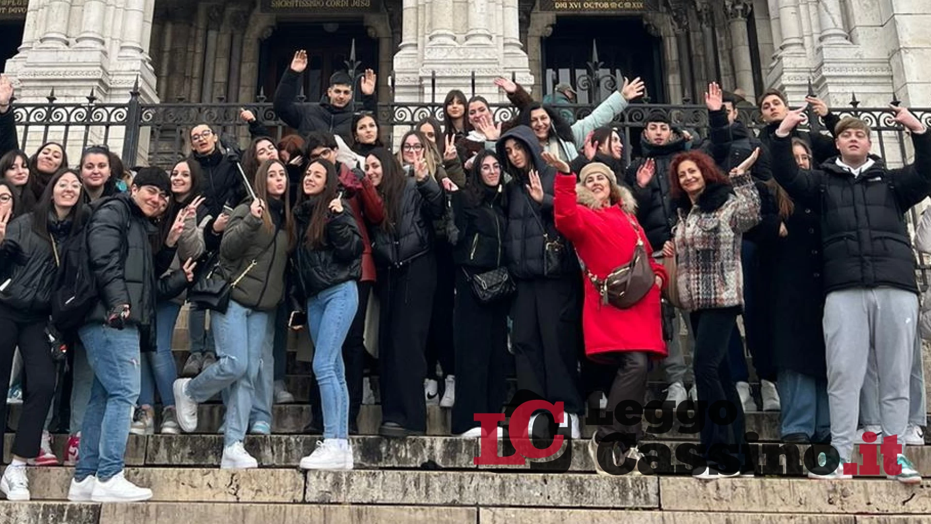 Gli studenti del Liceo Varrone di Cassino a Parigi
