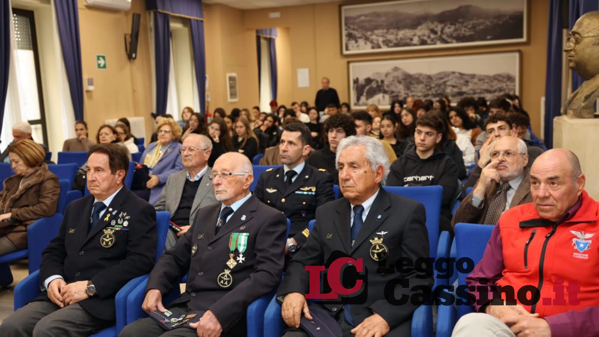 Centenario dell'Aeronautica militare, cerimonia in sala Restagno a Cassino