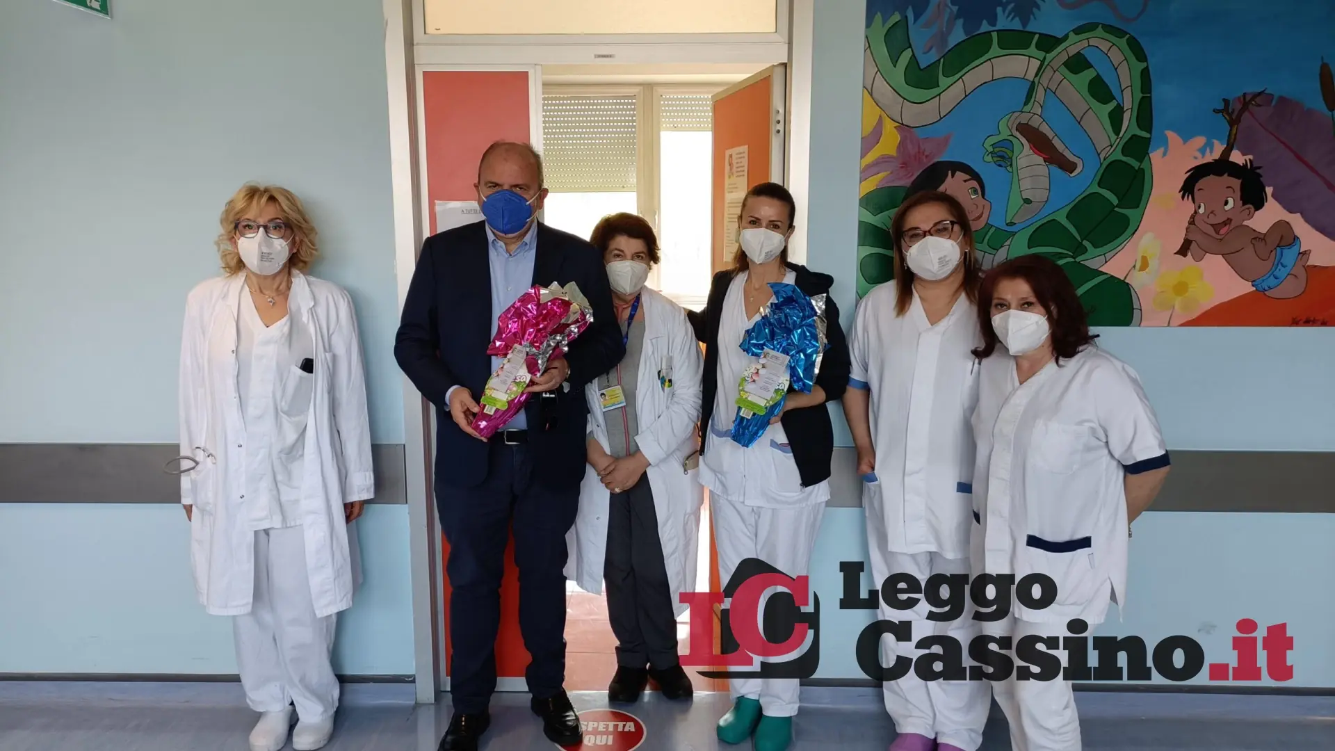 Uova di Pasqua consegnate nei reparti di pediatria
